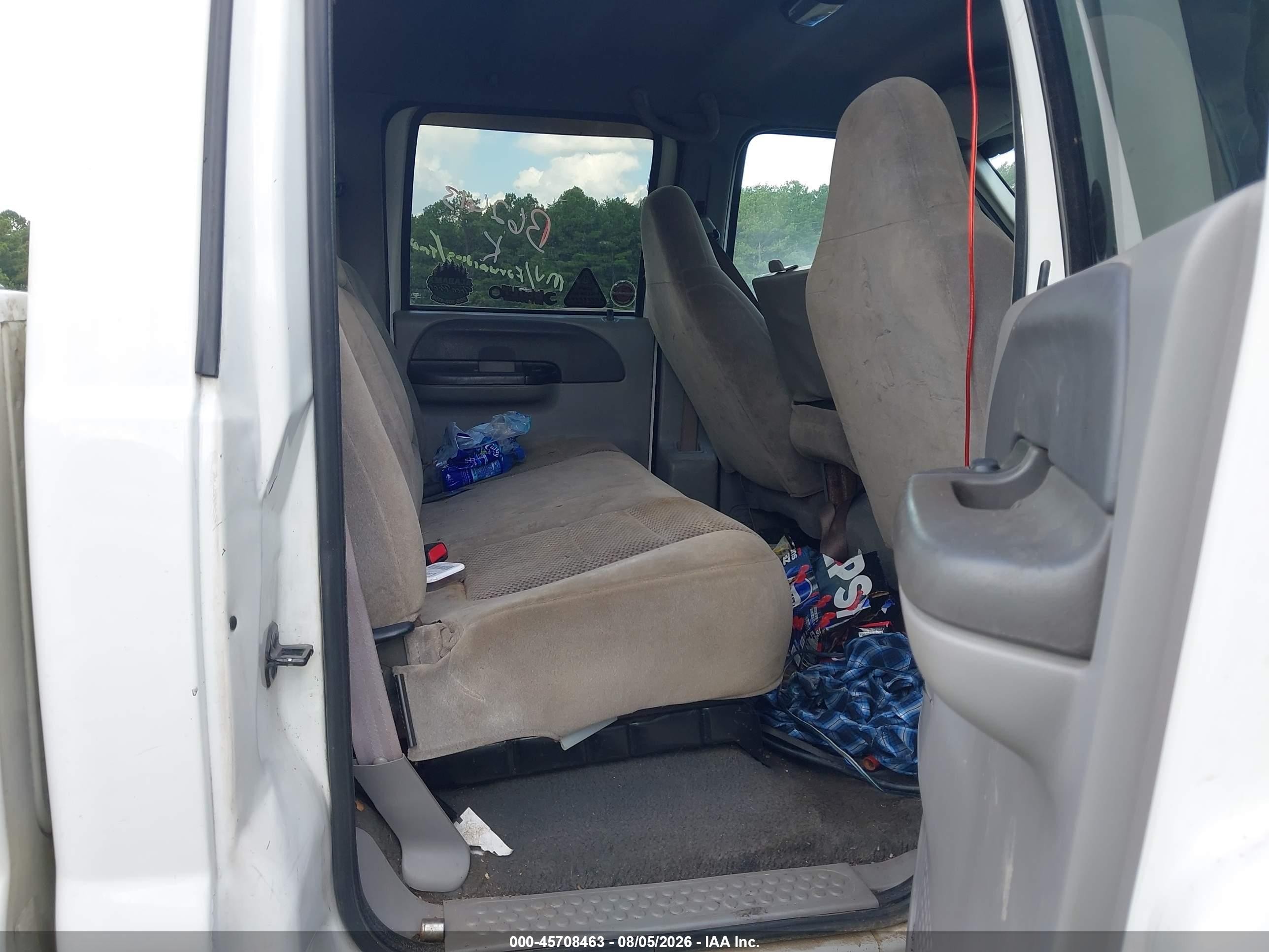 2001 Ford F-250 Lariat/xl/xlt White vin: 1FTNW21S11EB62613