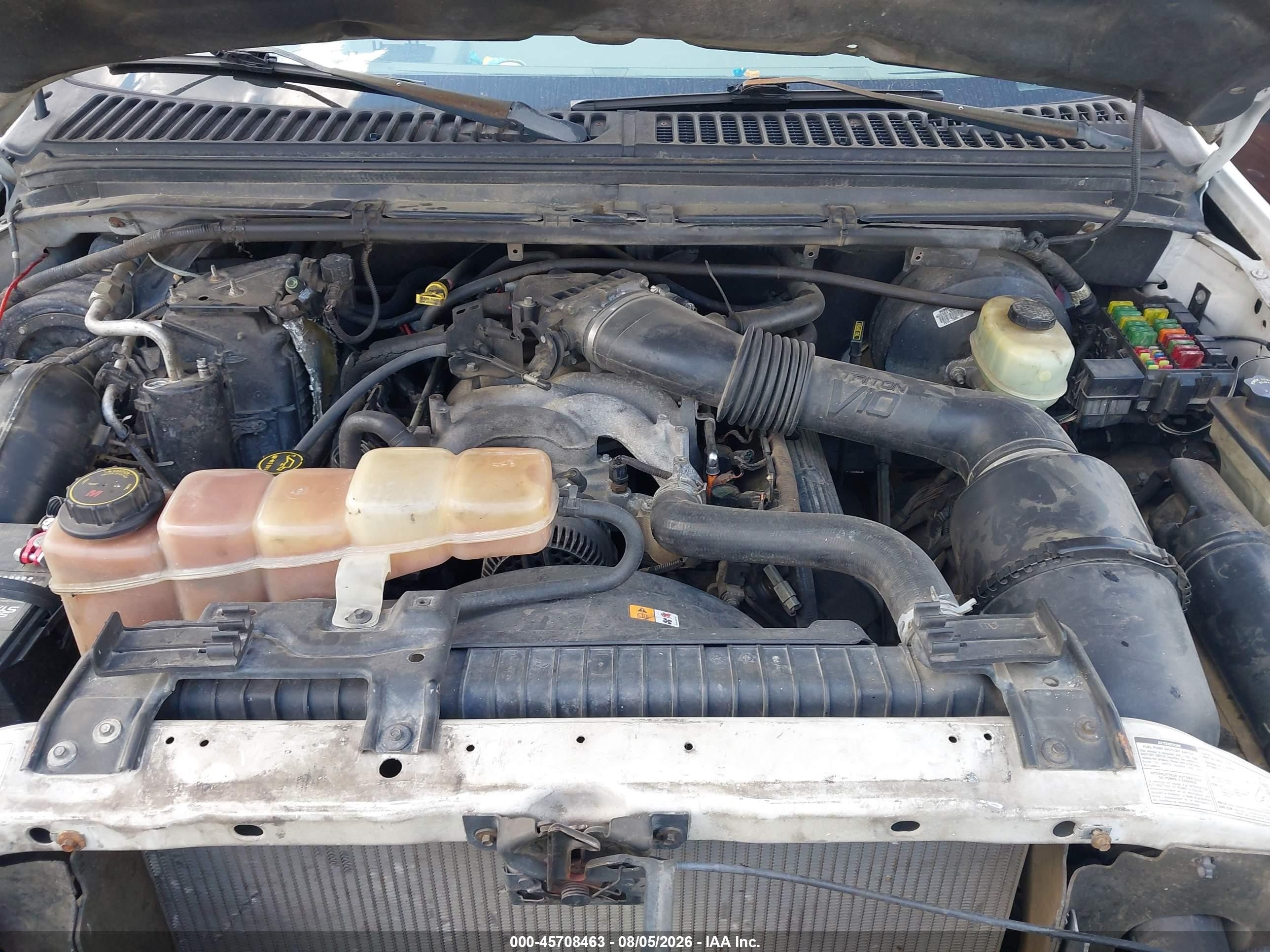 2001 Ford F-250 Lariat/xl/xlt White vin: 1FTNW21S11EB62613