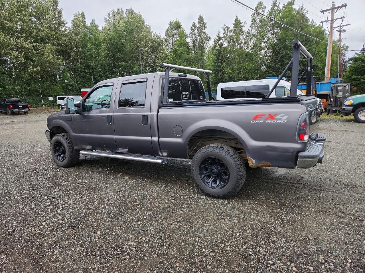 2004 Ford F250 Super Duty Gray vin: 1FTNW21S14ED30691