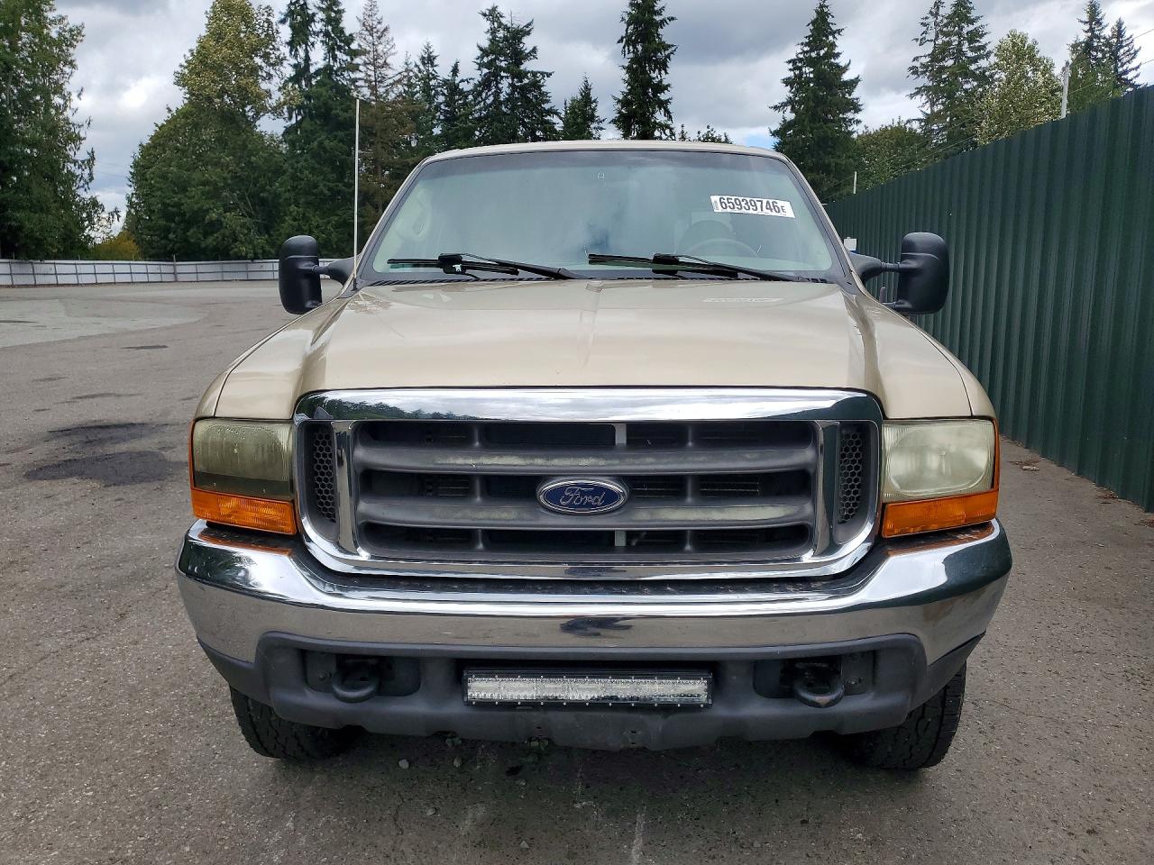 2000 Ford F250 Super Duty Tan vin: 1FTNW21S2YEE03802