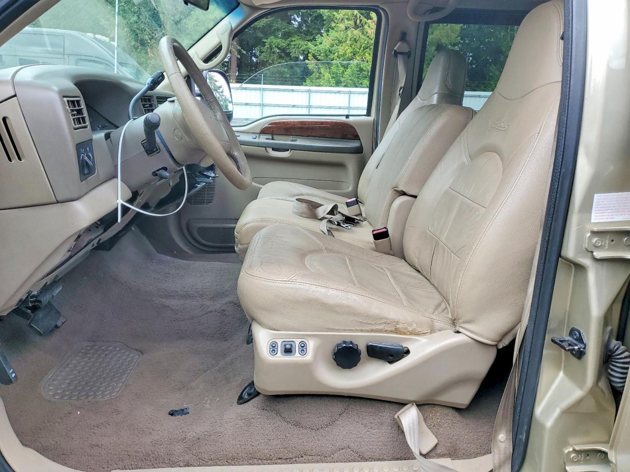 2000 Ford F250 Super Duty Tan vin: 1FTNW21S2YEE03802