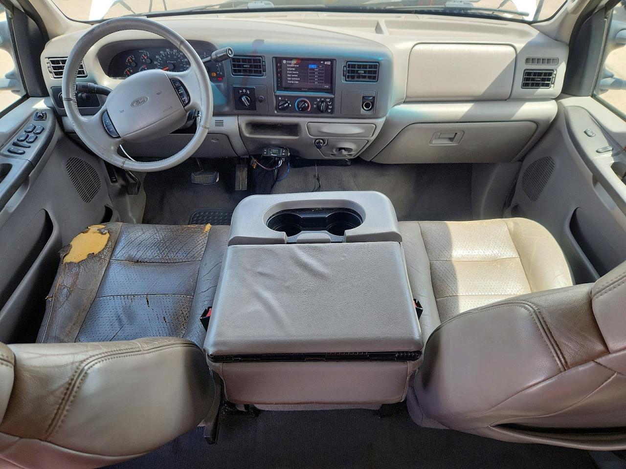 2001 Ford F250 Super Duty White vin: 1FTNW21S31ED86496