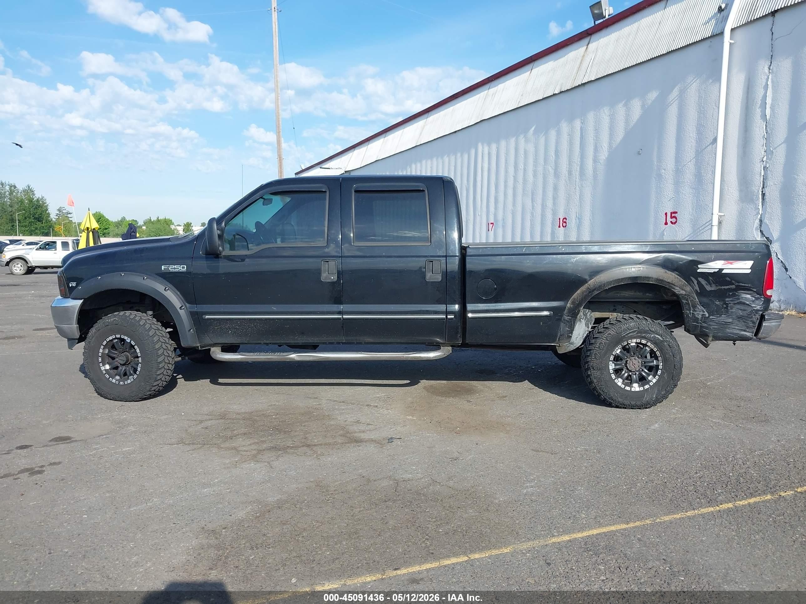 1999 Ford F-250 Lariat/xl/xlt Black vin: 1FTNW21S3XEB24874