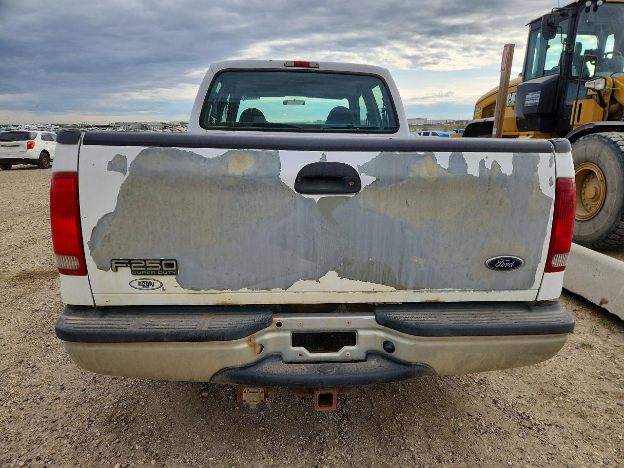 2001 Ford F250 Super Duty White vin: 1FTNW21S41EB33669