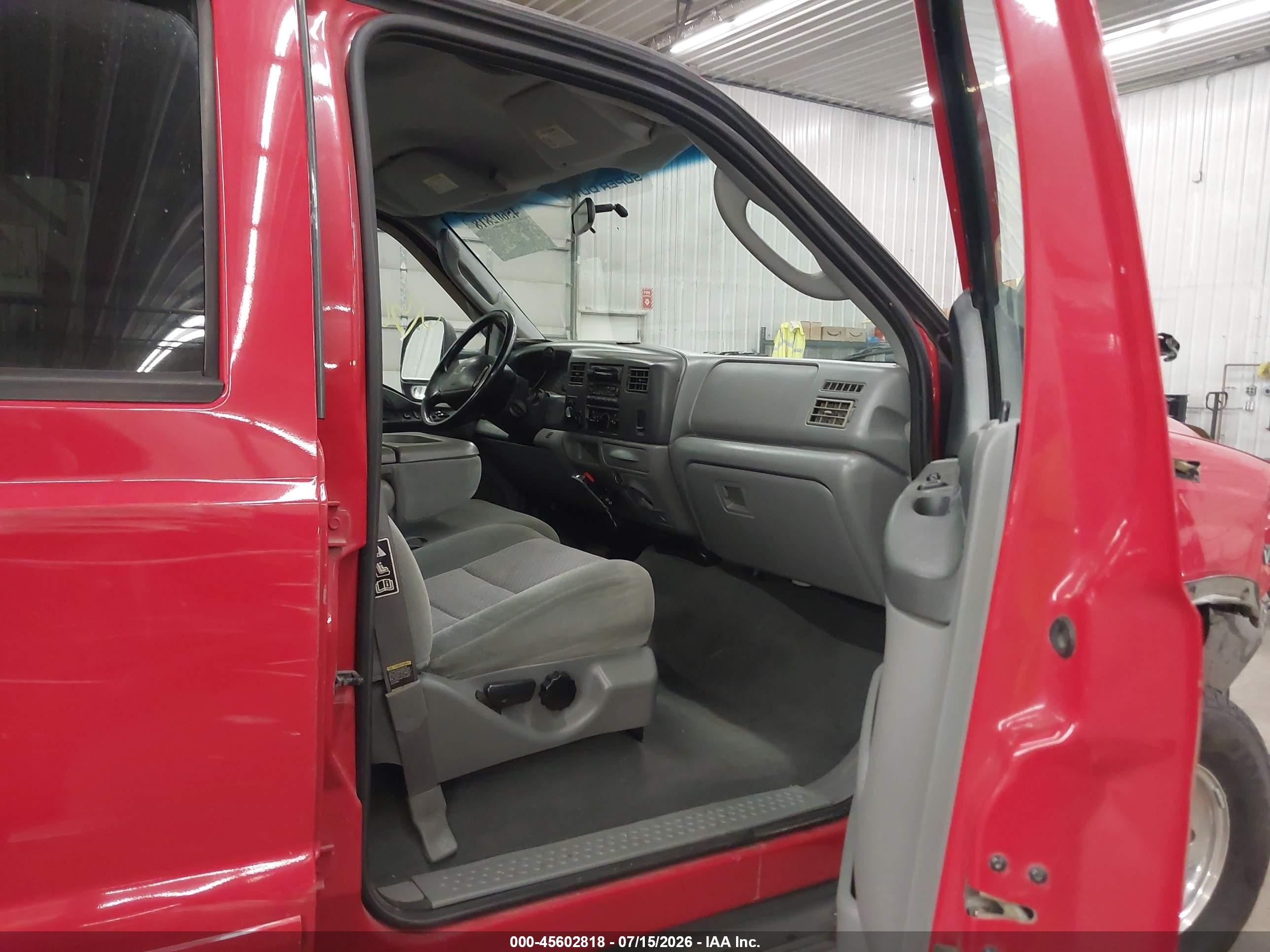 2003 Ford F-250 Lariat/xl/xlt Красный vin: 1FTNW21S43EC68444