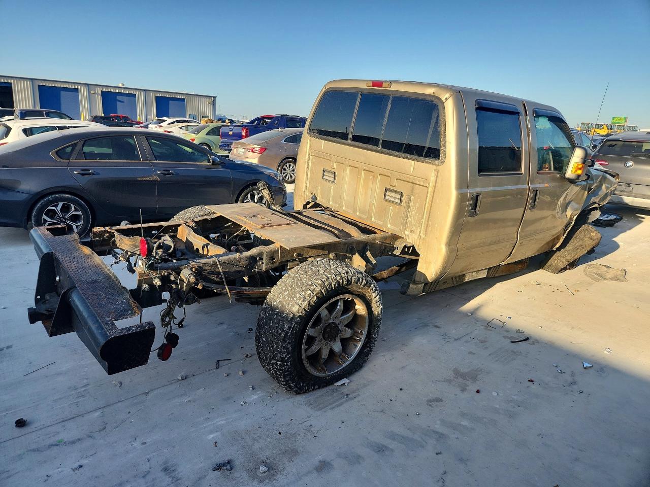 2000 Ford F250 Super Duty Gold vin: 1FTNW21S5YEB61930