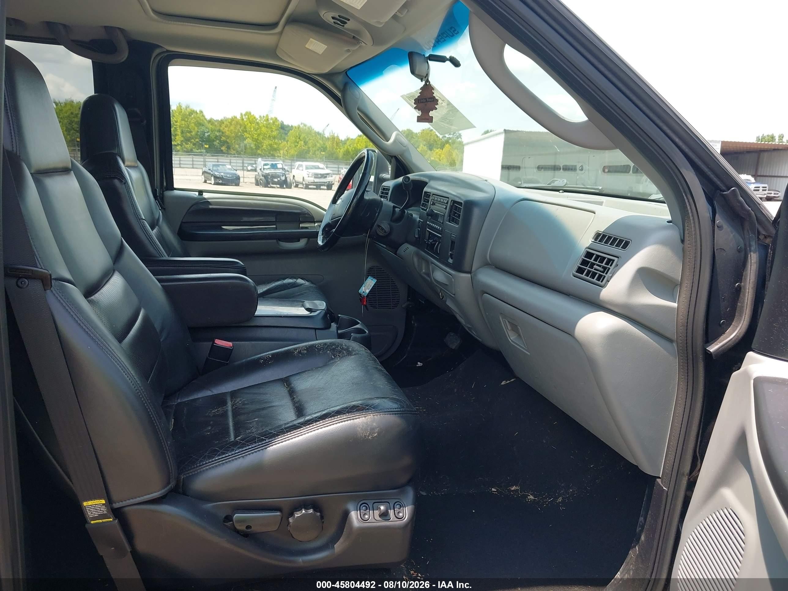 2004 Ford F-250 Lariat/xl/xlt Черный vin: 1FTNW21S64EC82315