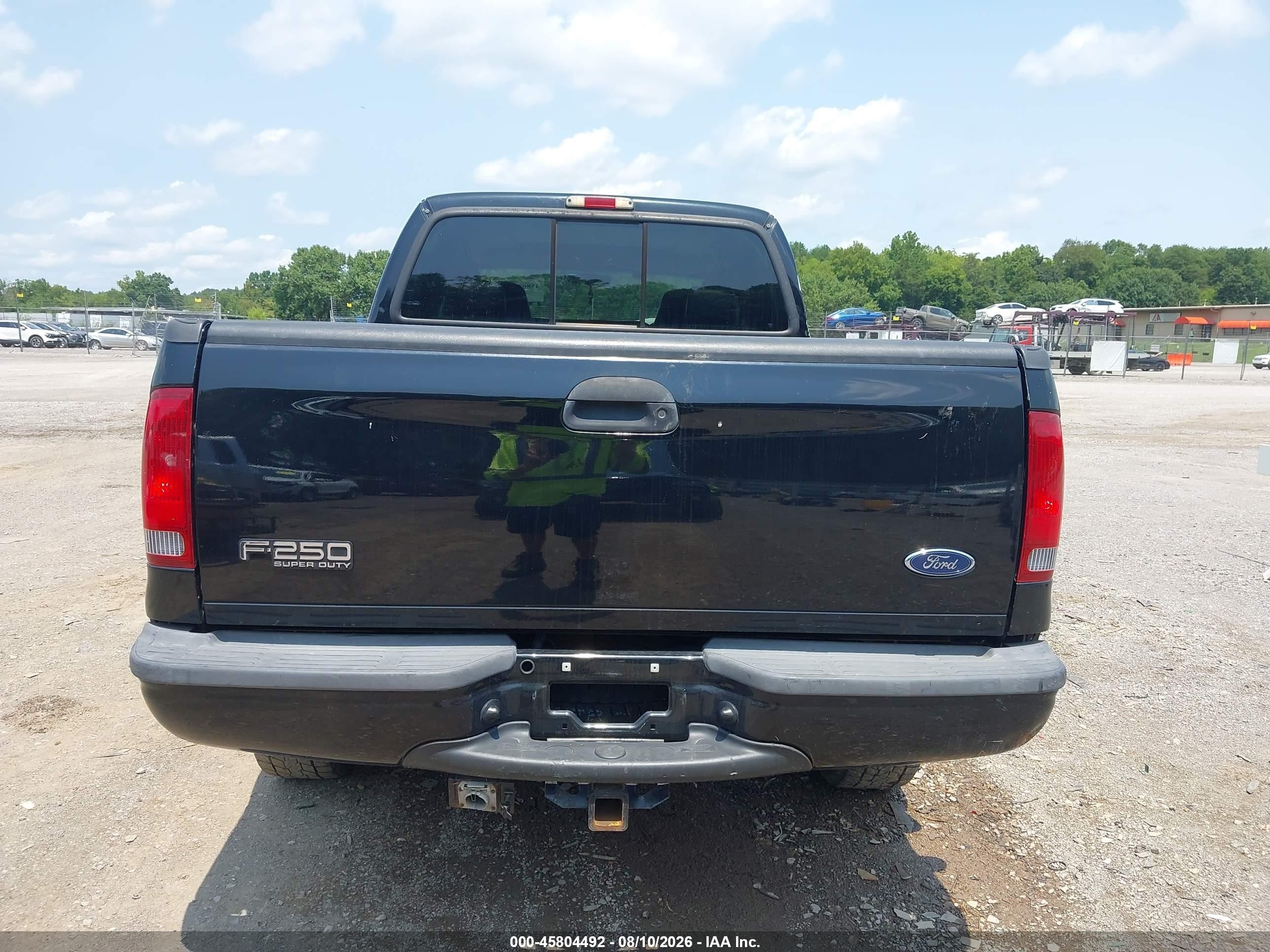2004 Ford F-250 Lariat/xl/xlt Черный vin: 1FTNW21S64EC82315