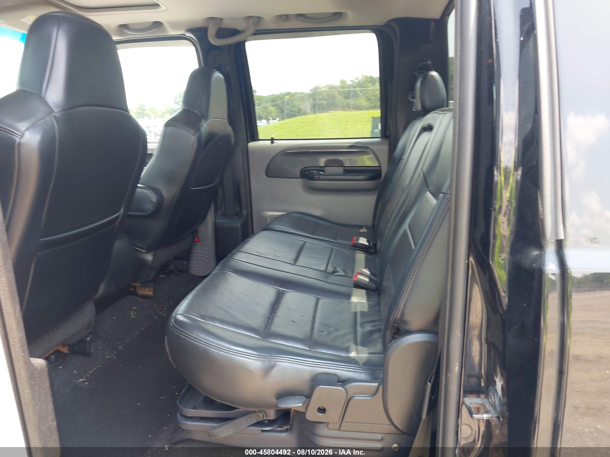 2004 Ford F-250 Lariat/xl/xlt Черный vin: 1FTNW21S64EC82315