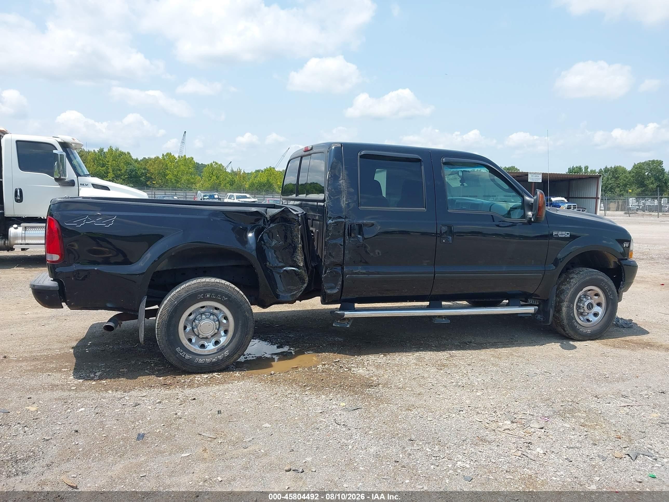 2004 Ford F-250 Lariat/xl/xlt Черный vin: 1FTNW21S64EC82315