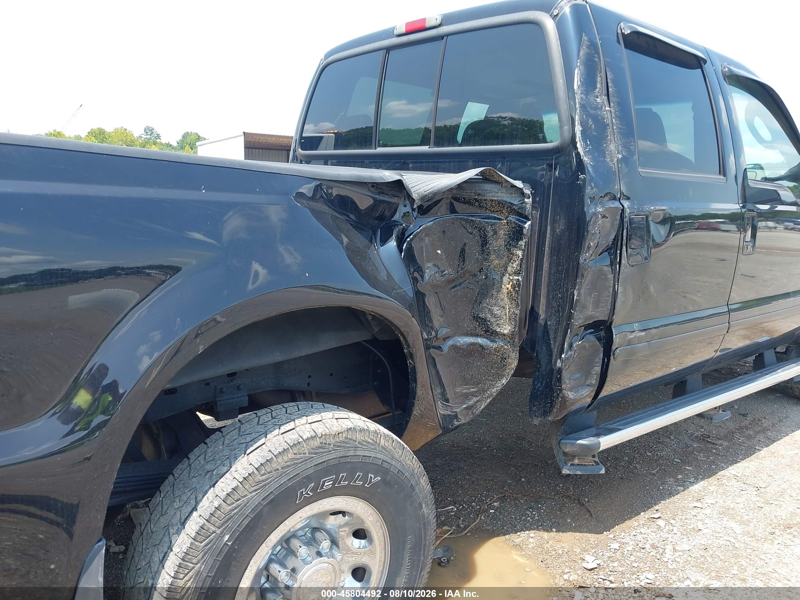 2004 Ford F-250 Lariat/xl/xlt Черный vin: 1FTNW21S64EC82315