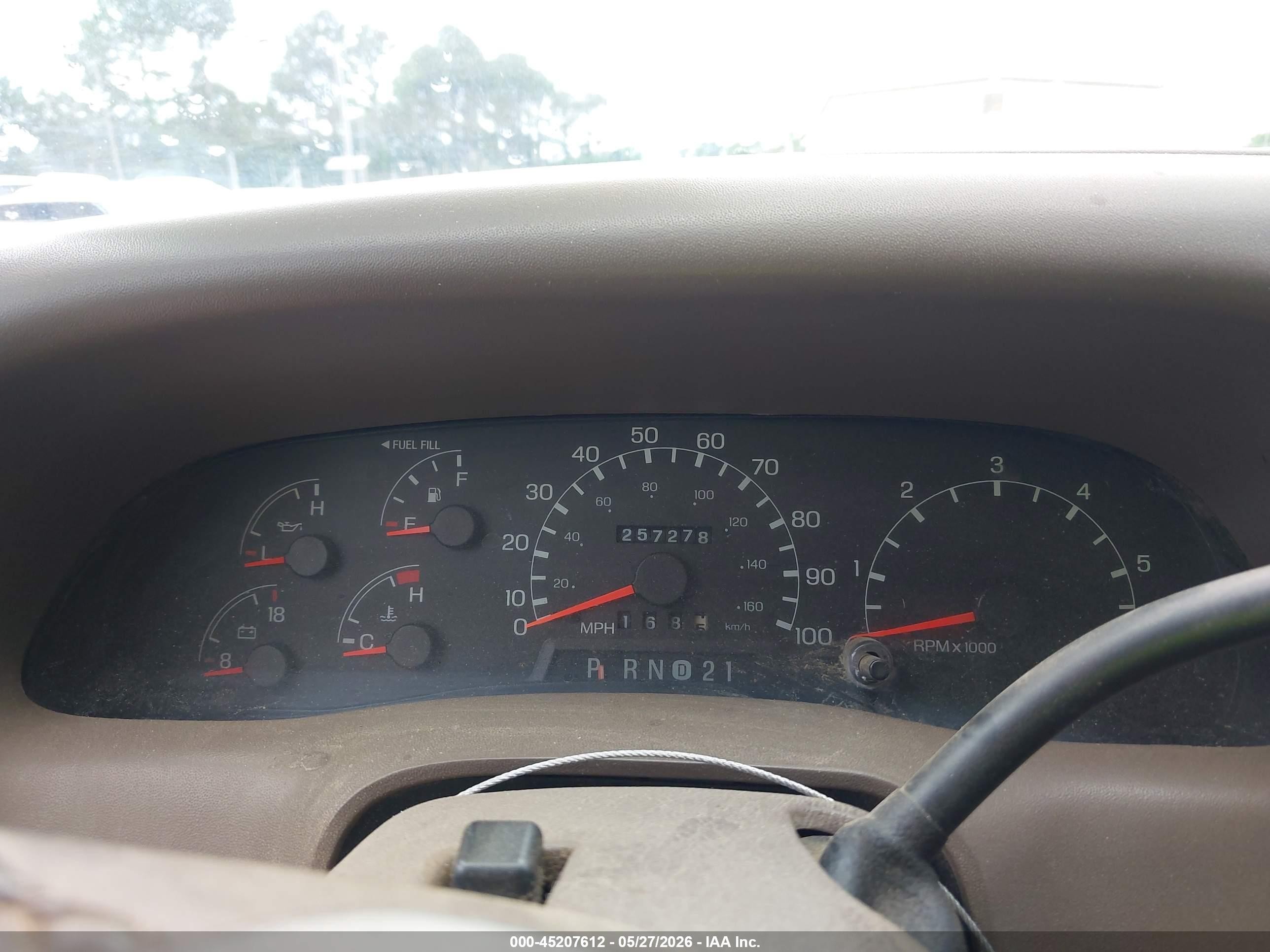 1999 Ford F-250 Lariat/xl/xlt White vin: 1FTNW21S6XEC67432