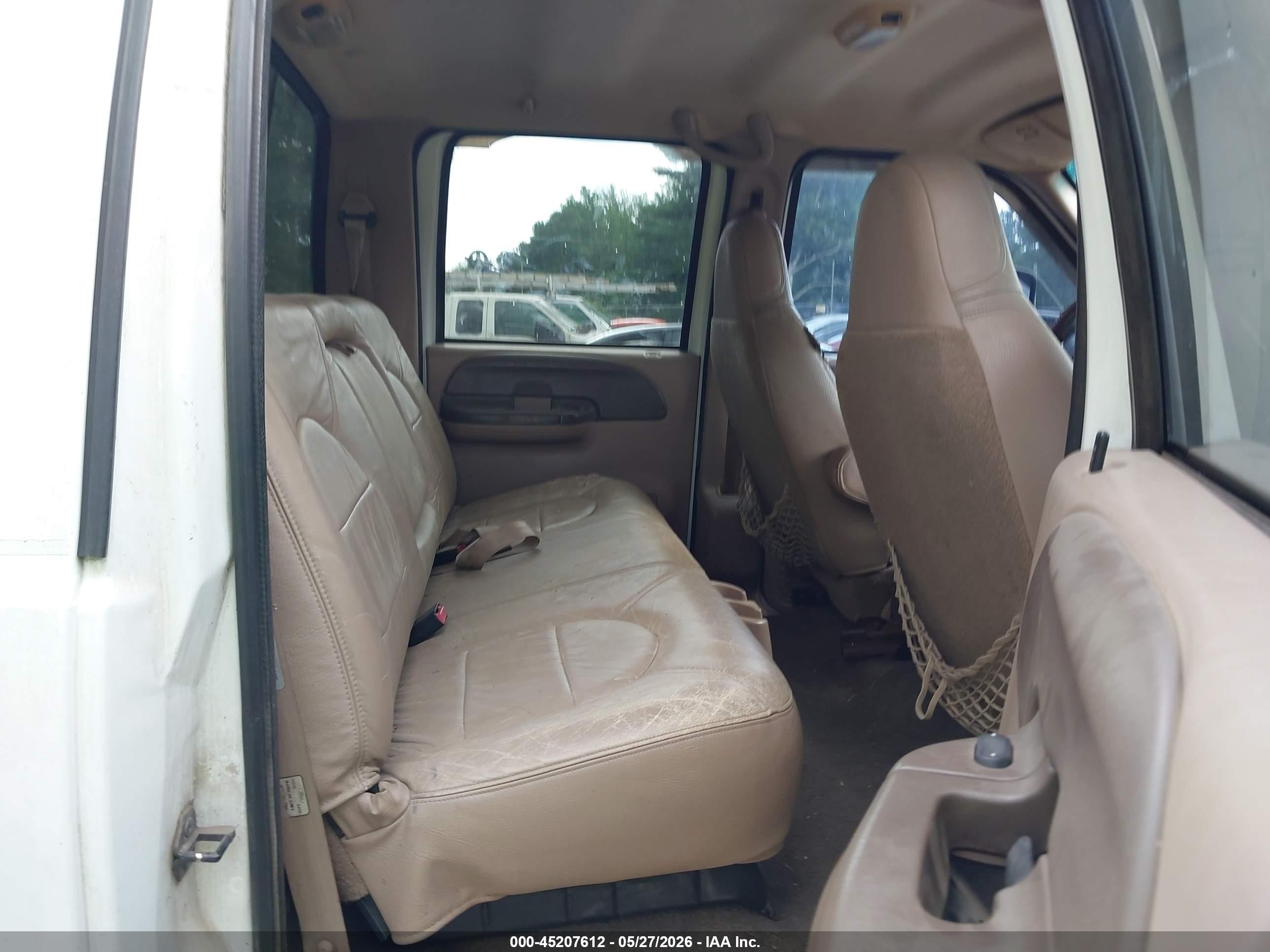 1999 Ford F-250 Lariat/xl/xlt White vin: 1FTNW21S6XEC67432