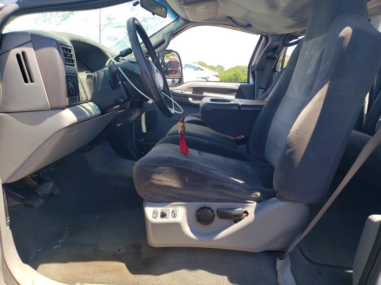 2002 Ford F250 Super Duty White vin: 1FTNW21S72EC71367