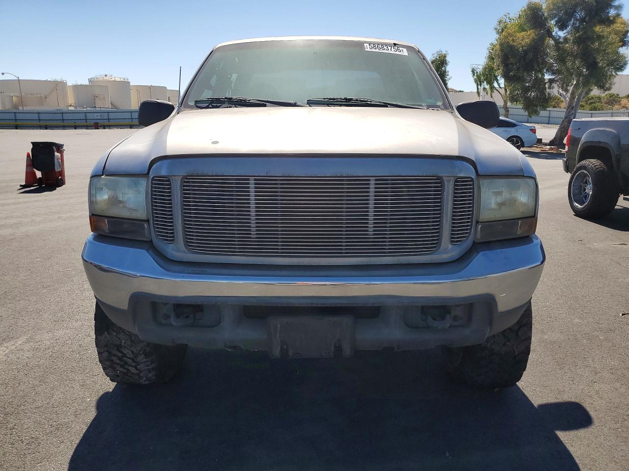 1999 Ford F250 Silver vin: 1FTNW21S9XED30040