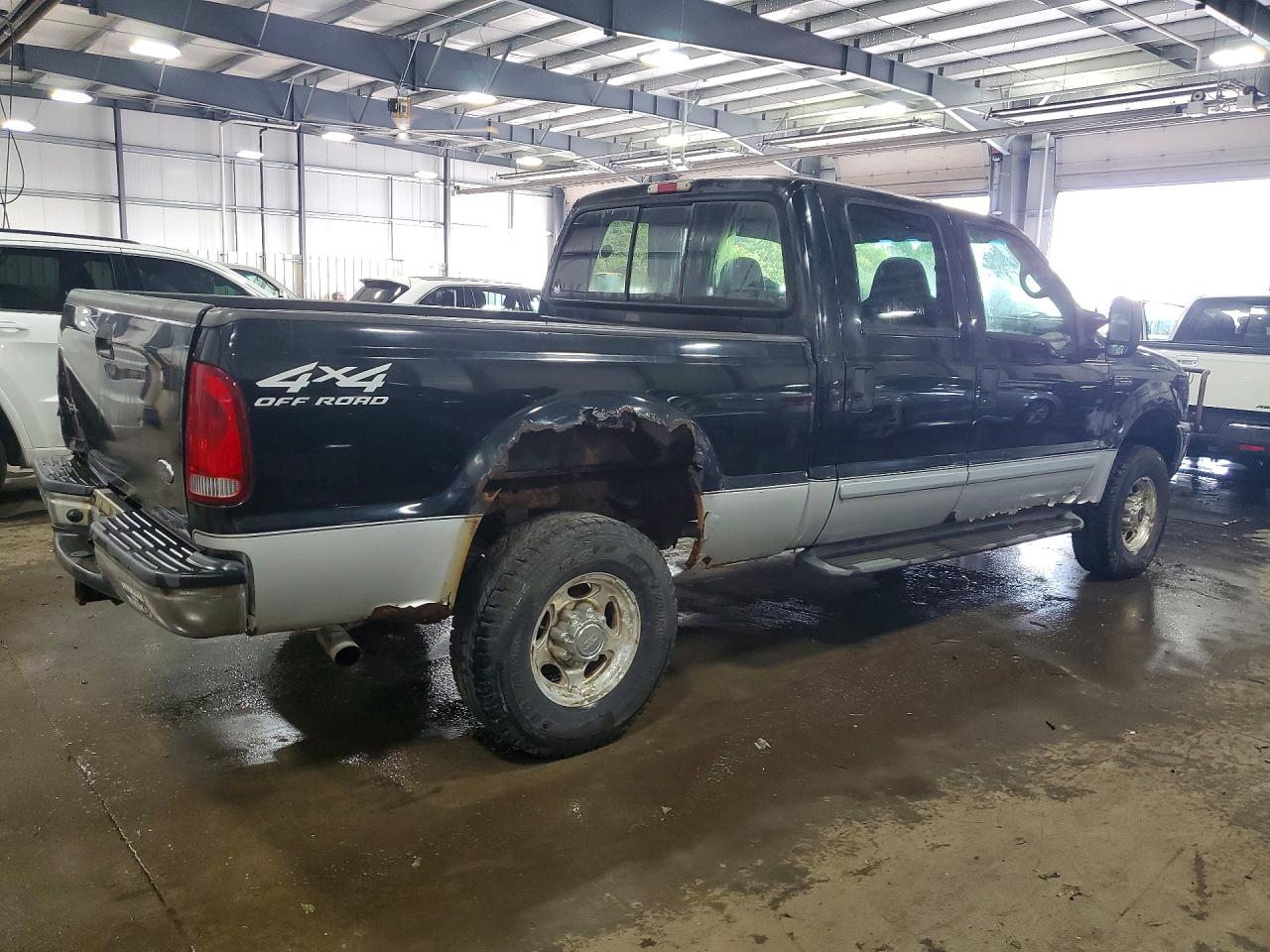 2002 Ford F250 Super Duty Черный vin: 1FTNW21SX2EB15078