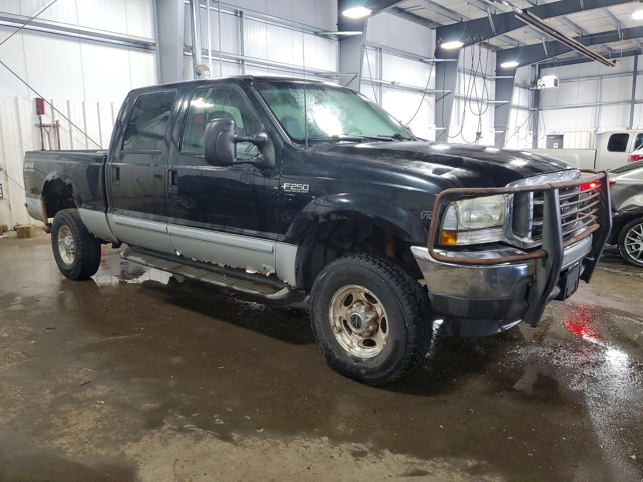 2002 Ford F250 Super Duty Черный vin: 1FTNW21SX2EB15078