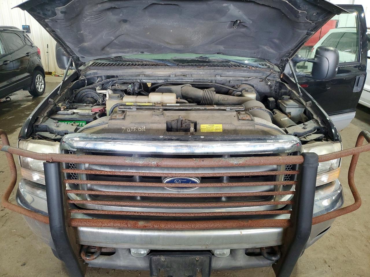 2002 Ford F250 Super Duty Черный vin: 1FTNW21SX2EB15078