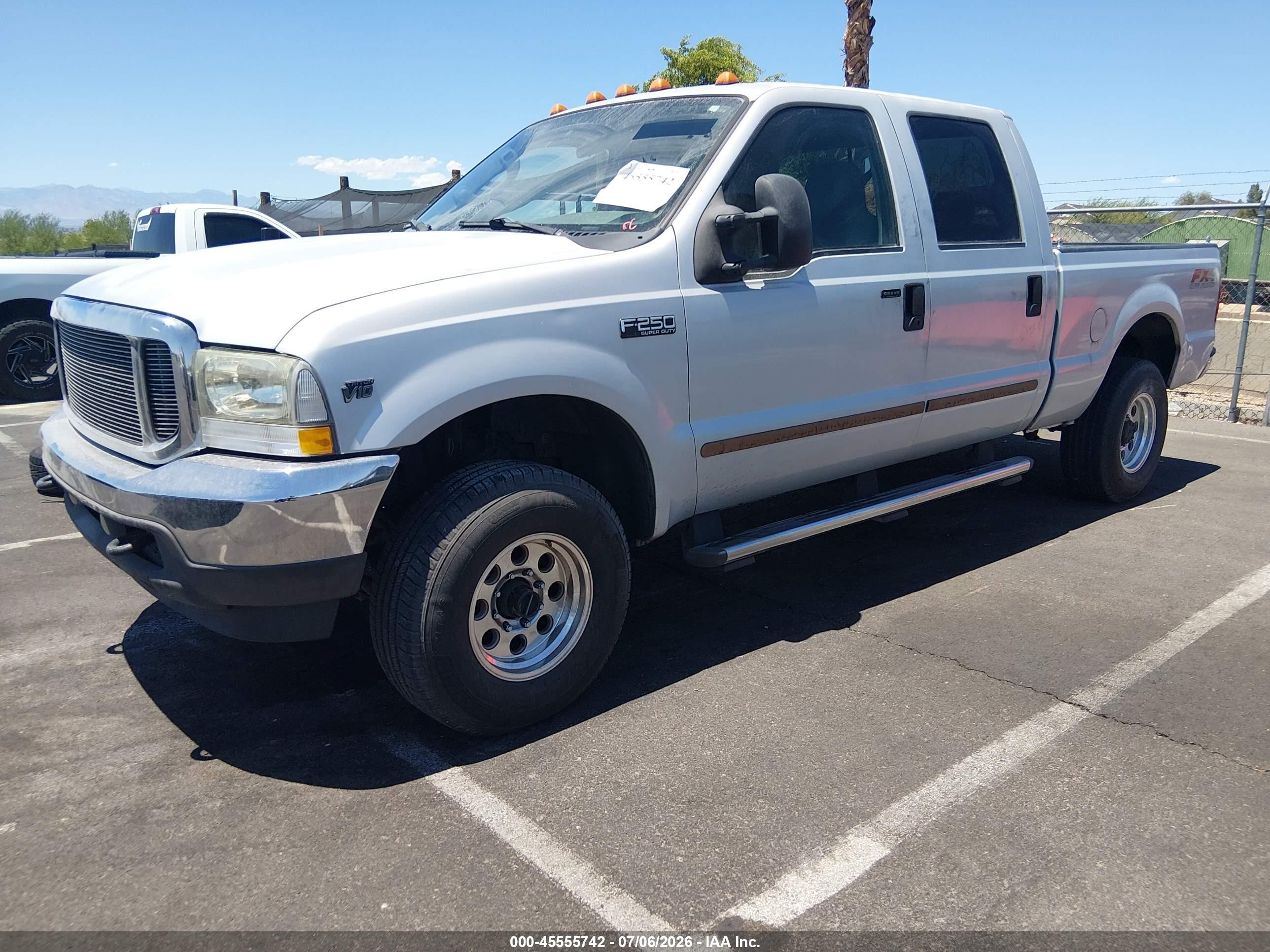 2004 Ford F-250   Silver vin: 1FTNW21SX4EC23574