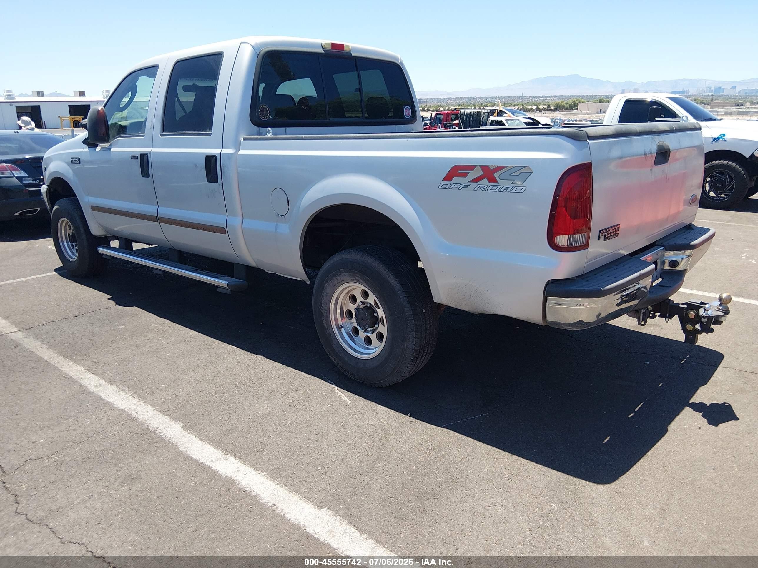 2004 Ford F-250   Silver vin: 1FTNW21SX4EC23574