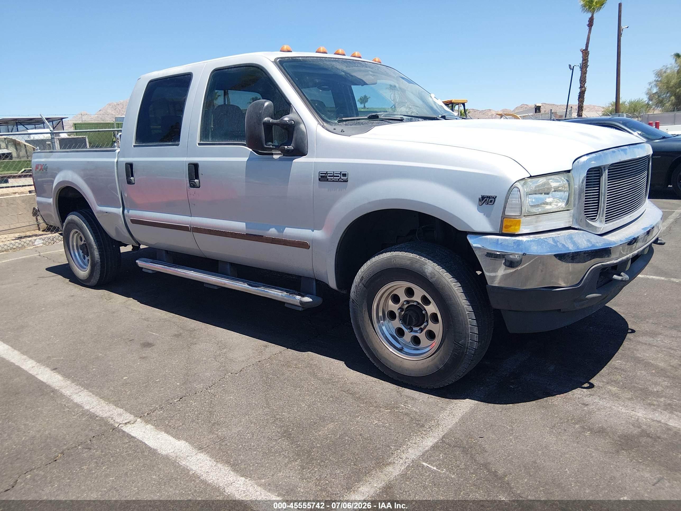 2004 Ford F-250   Silver vin: 1FTNW21SX4EC23574