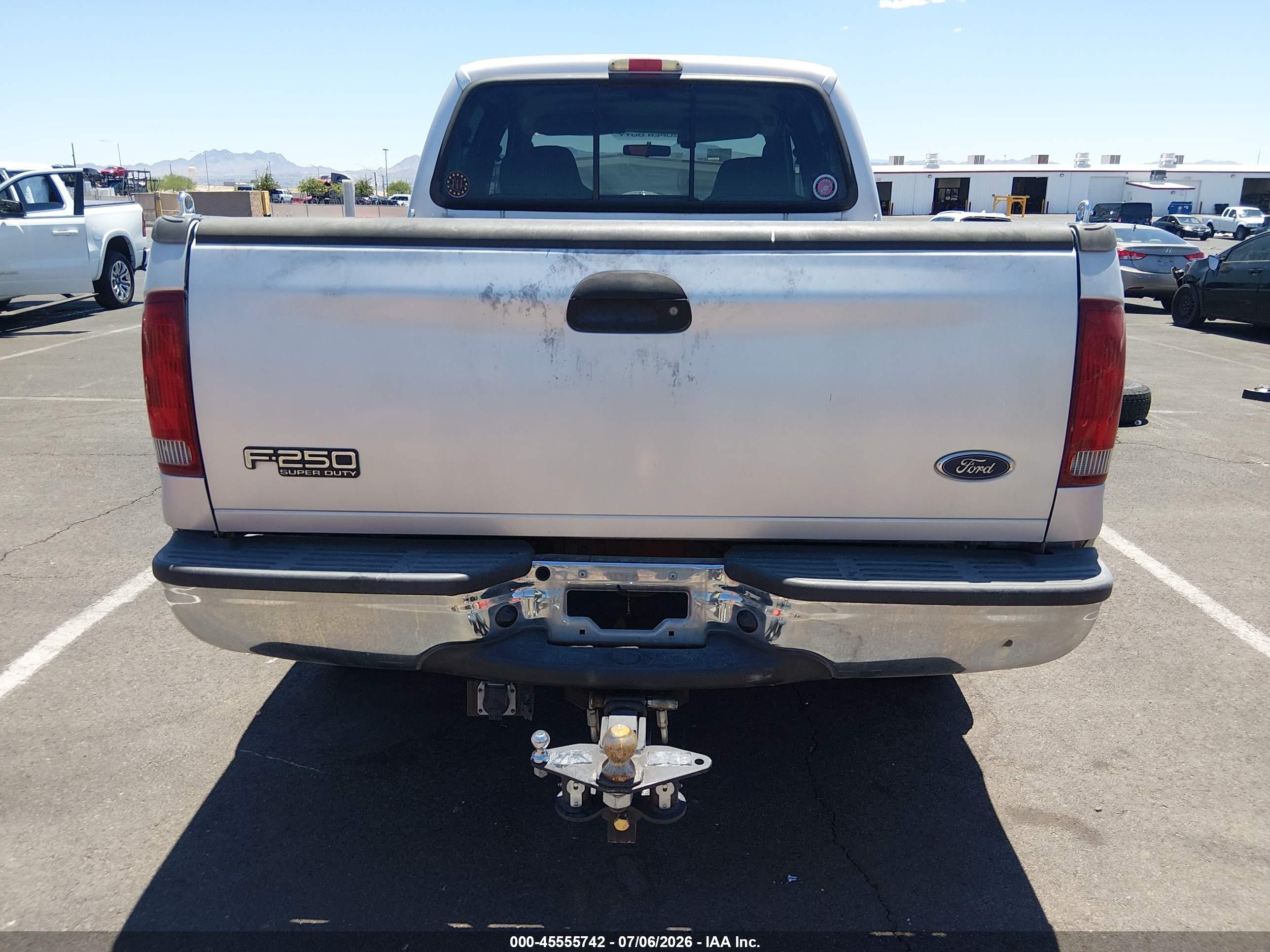 2004 Ford F-250   Silver vin: 1FTNW21SX4EC23574