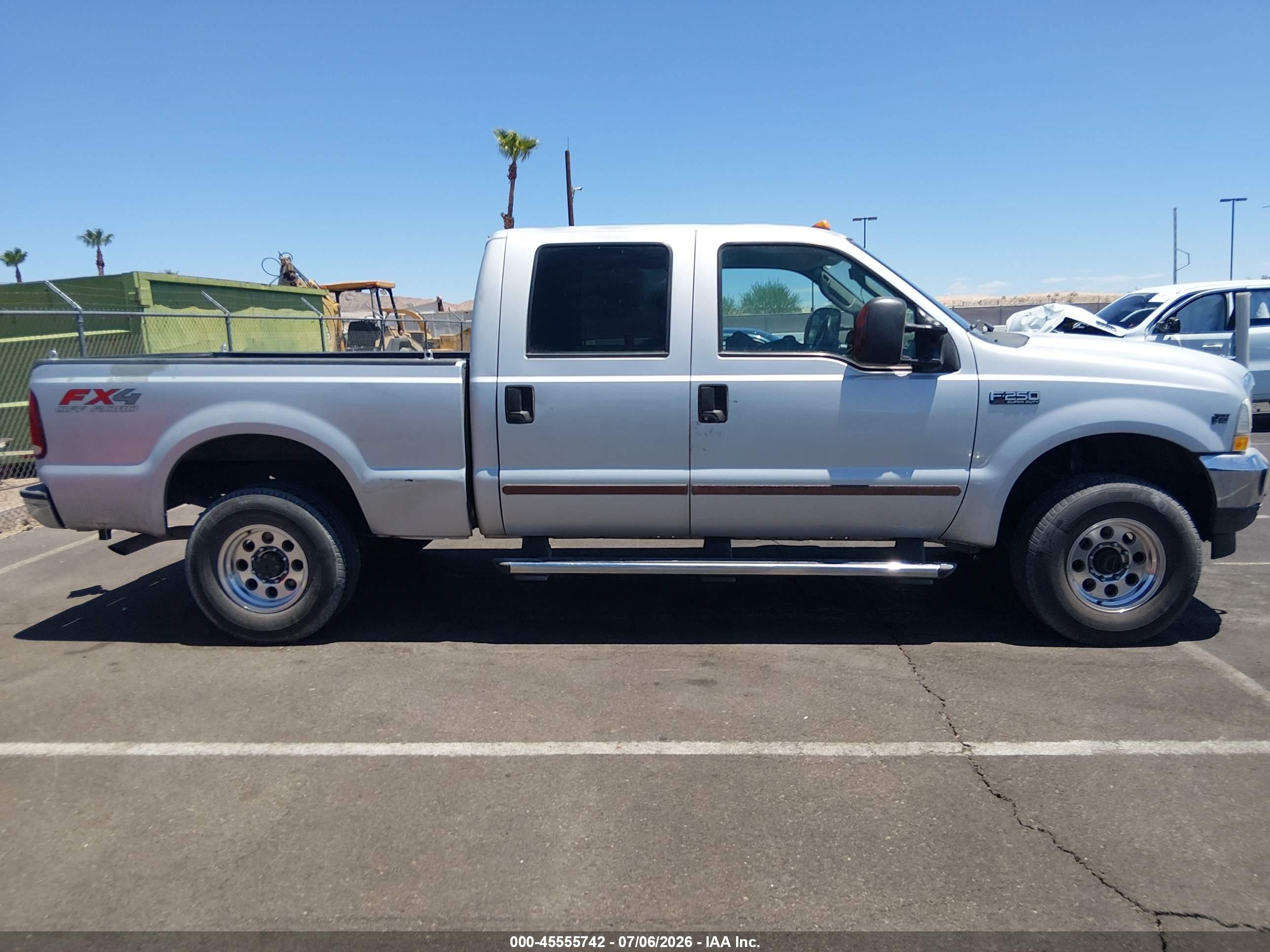 2004 Ford F-250   Silver vin: 1FTNW21SX4EC23574