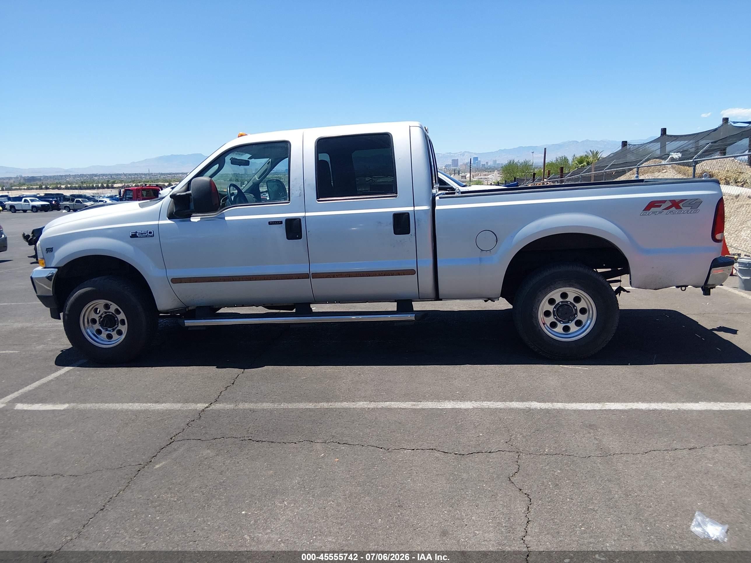 2004 Ford F-250   Silver vin: 1FTNW21SX4EC23574
