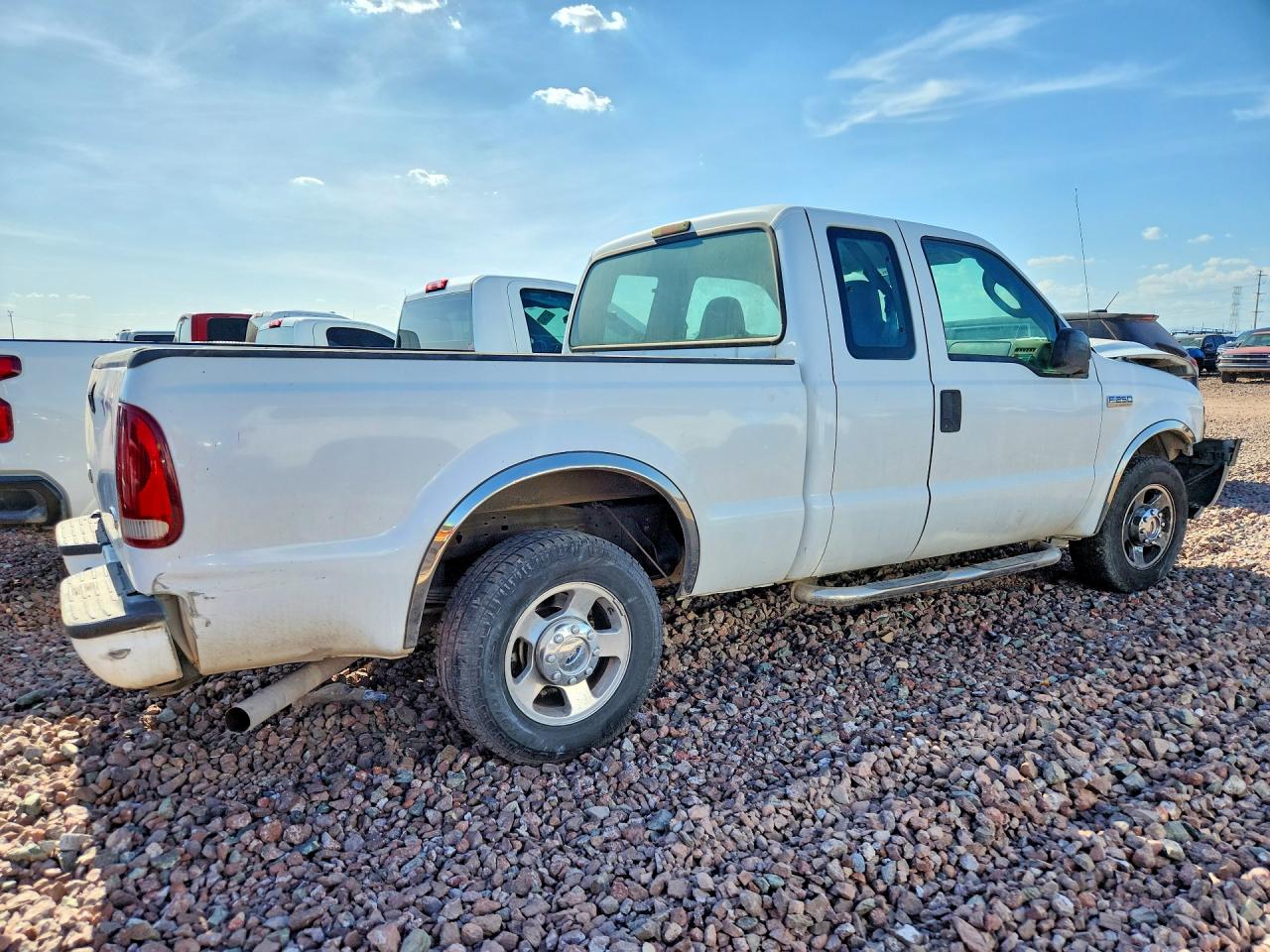 2007 Ford F250 Super Duty White vin: 1FTNX20547EB21491