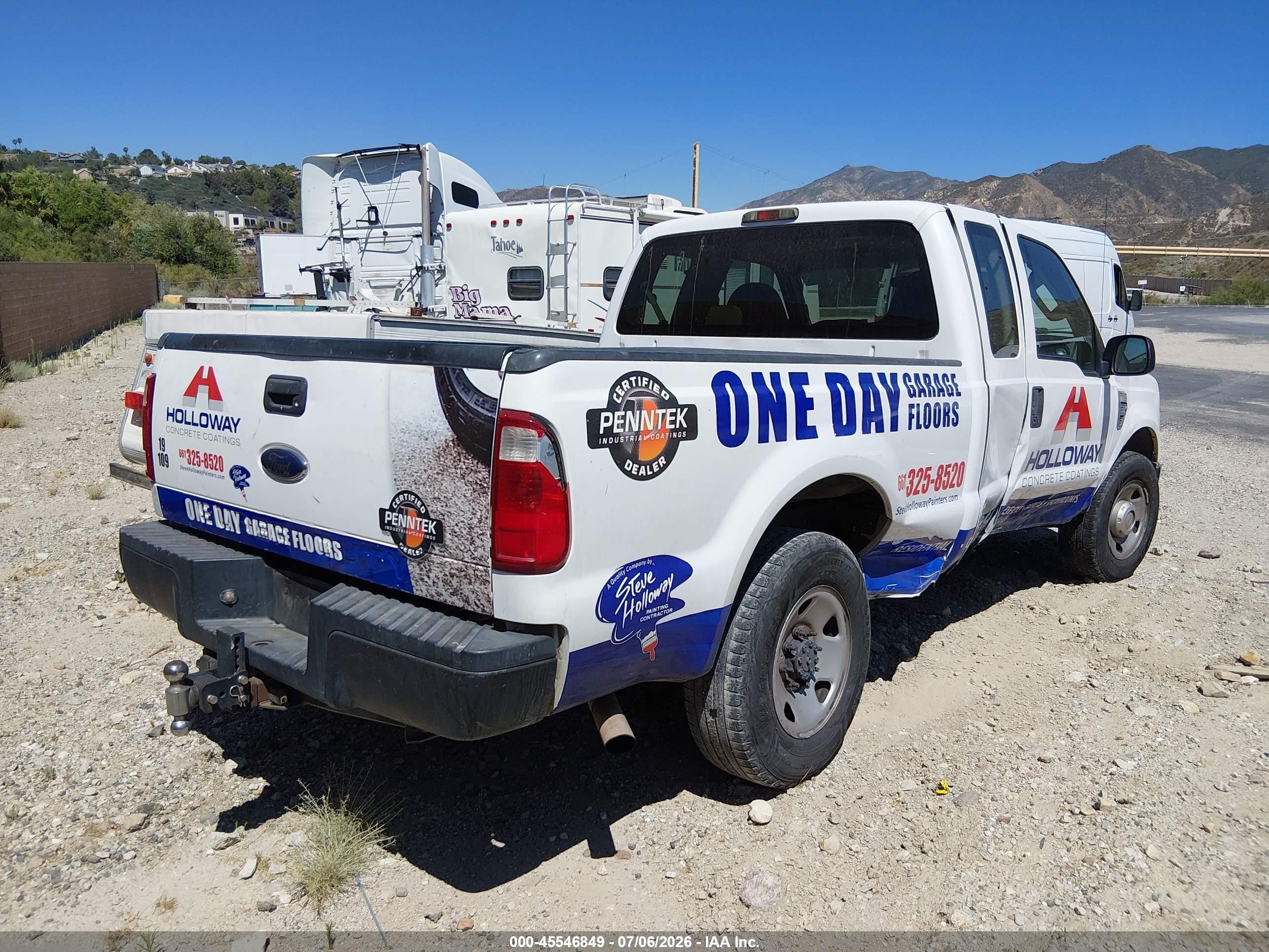 2008 Ford Super Duty F-250 Srw Lariat/xl/xlt White vin: 1FTNX20558EB86545