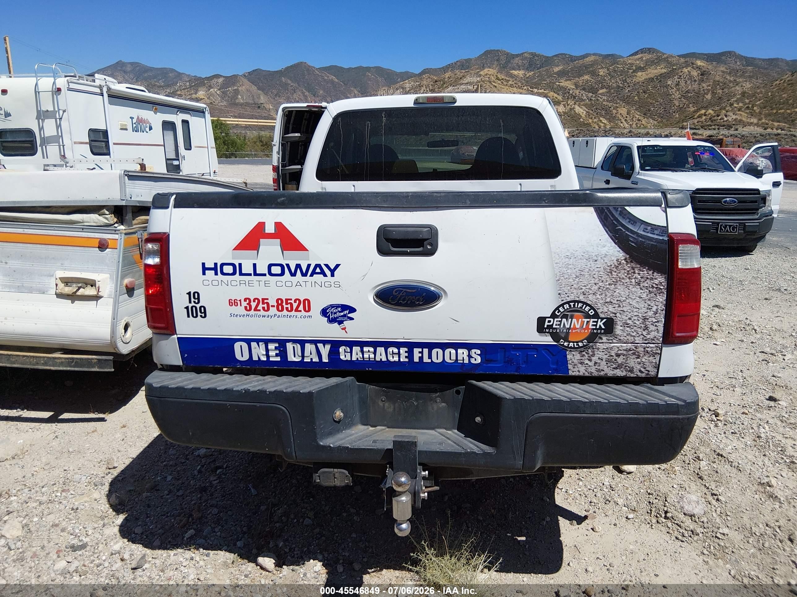2008 Ford Super Duty F-250 Srw Lariat/xl/xlt White vin: 1FTNX20558EB86545