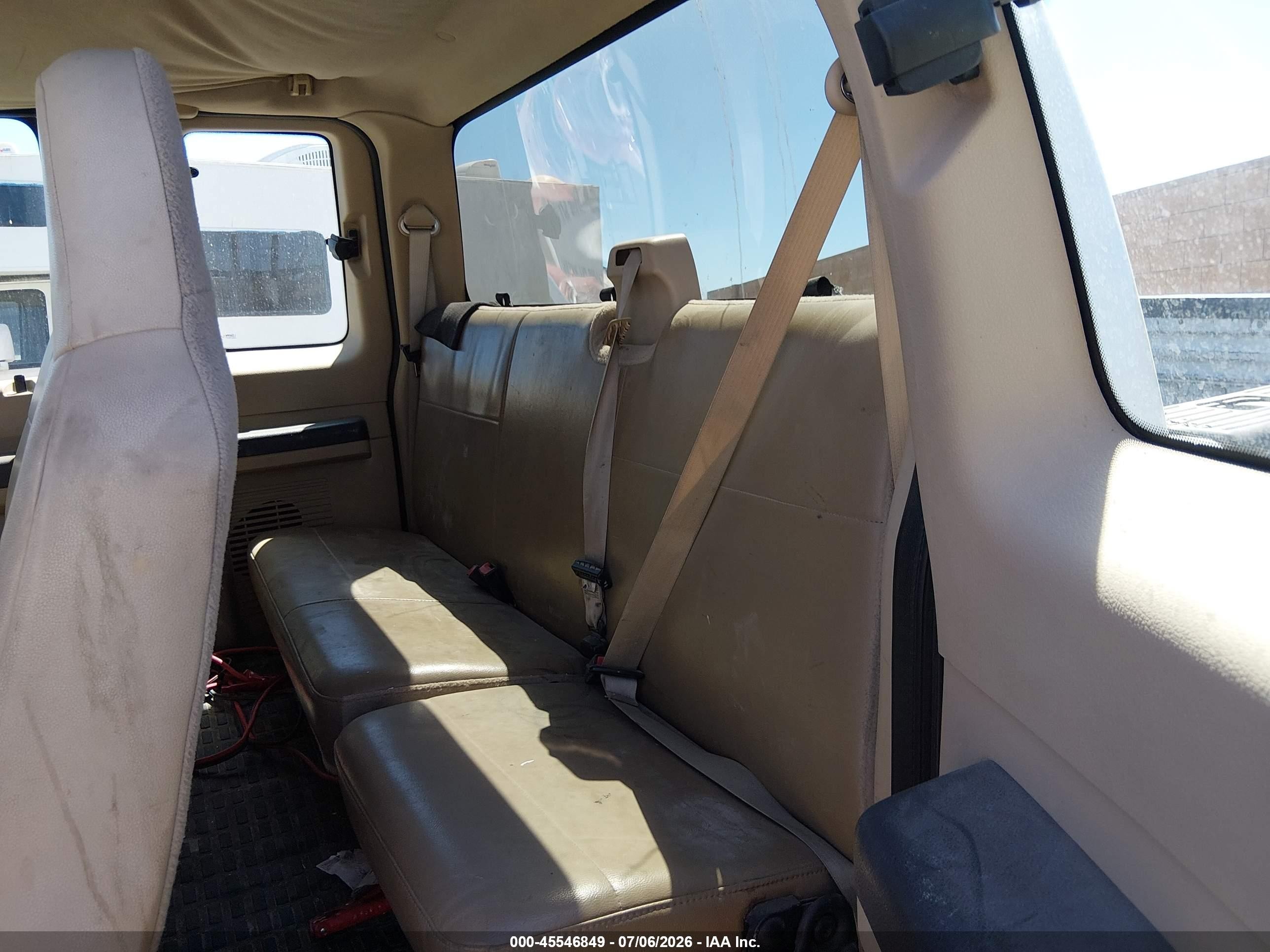 2008 Ford Super Duty F-250 Srw Lariat/xl/xlt White vin: 1FTNX20558EB86545
