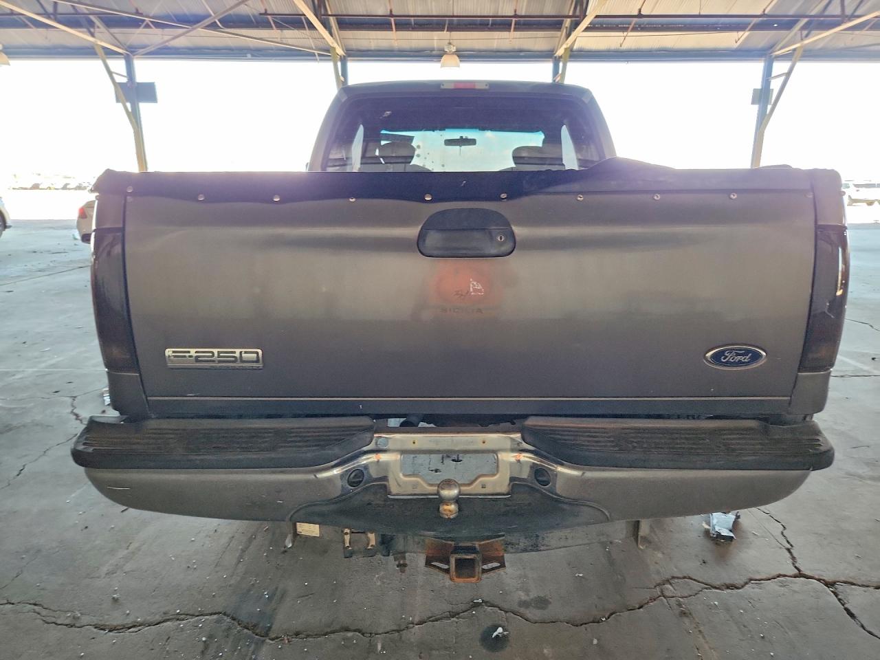 2005 Ford F250 Super Duty Gray vin: 1FTNX20585EB60808