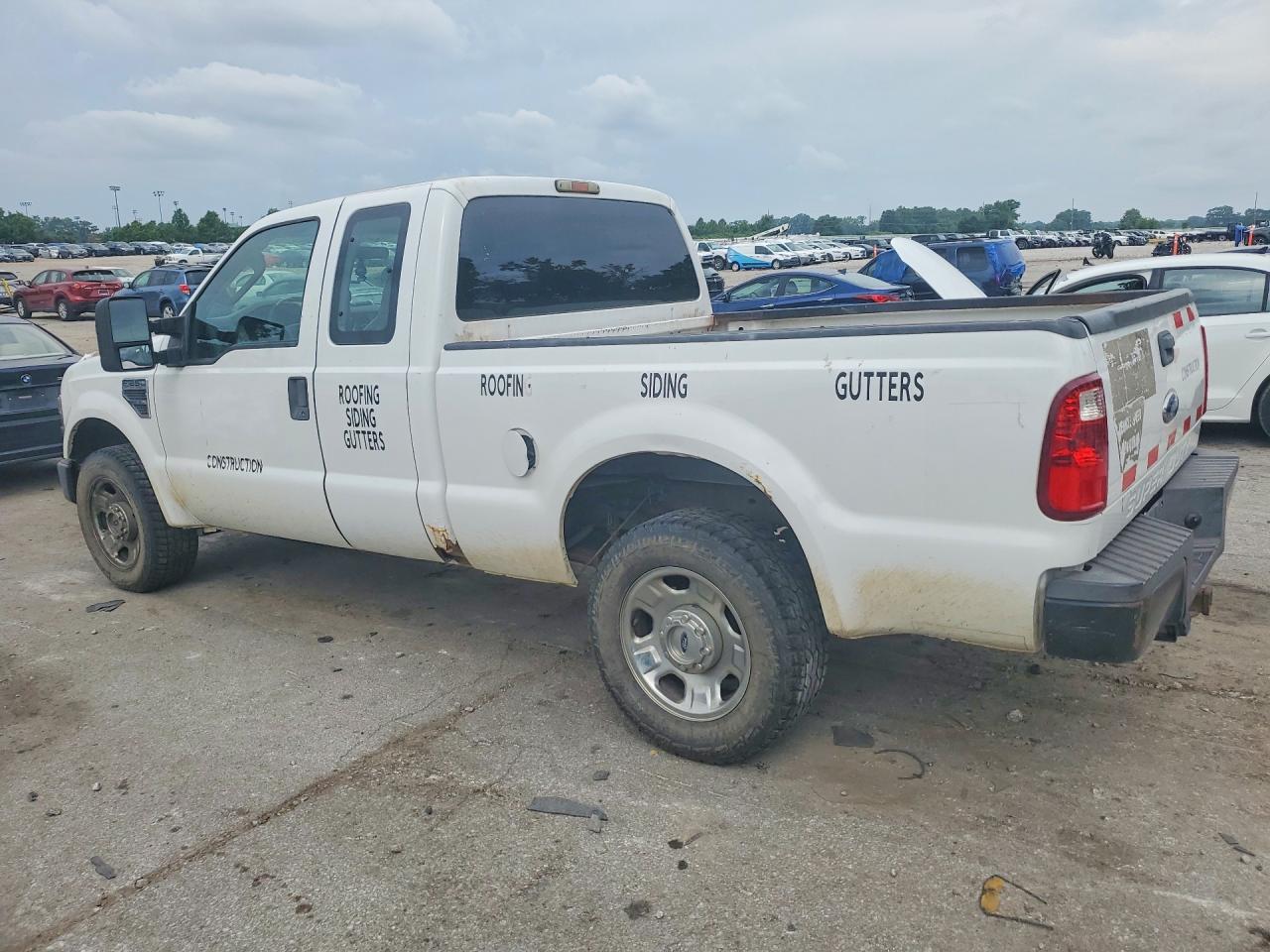 2009 Ford F250 Super Duty Белый vin: 1FTNX20599EB28696