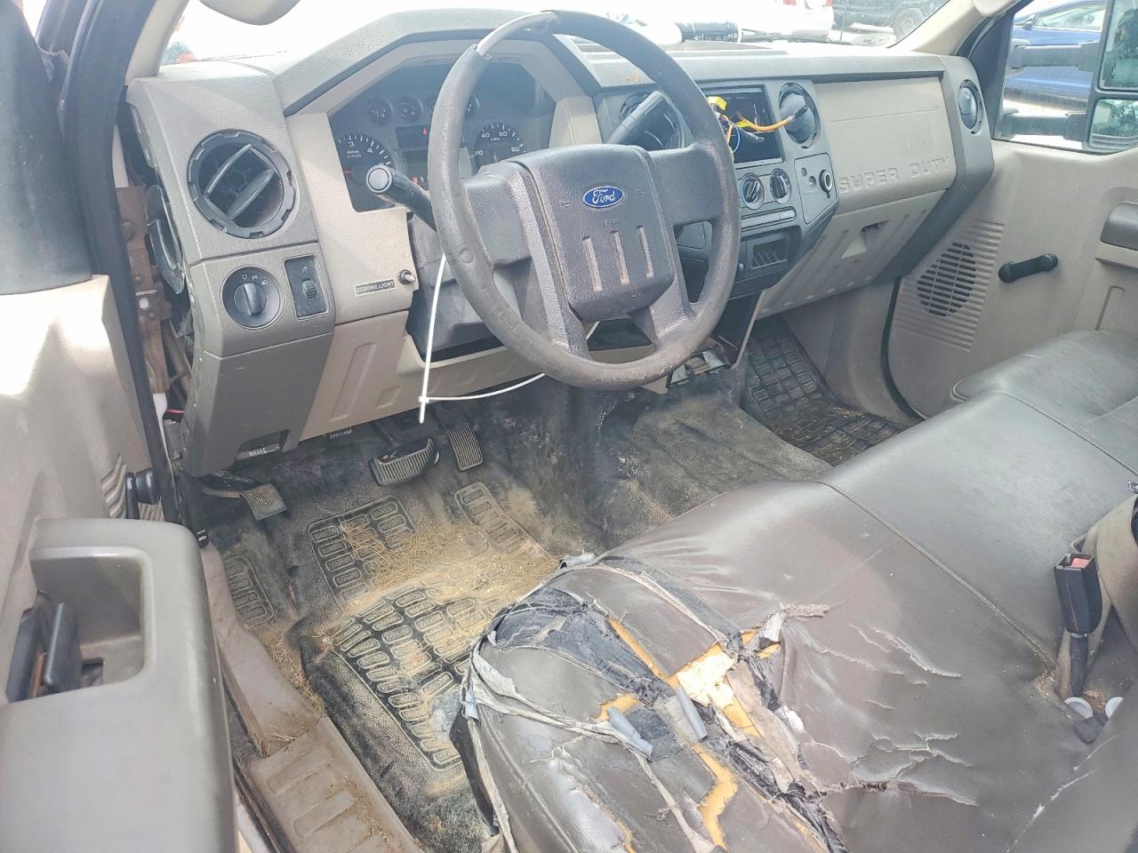 2009 Ford F250 Super Duty Белый vin: 1FTNX20599EB28696