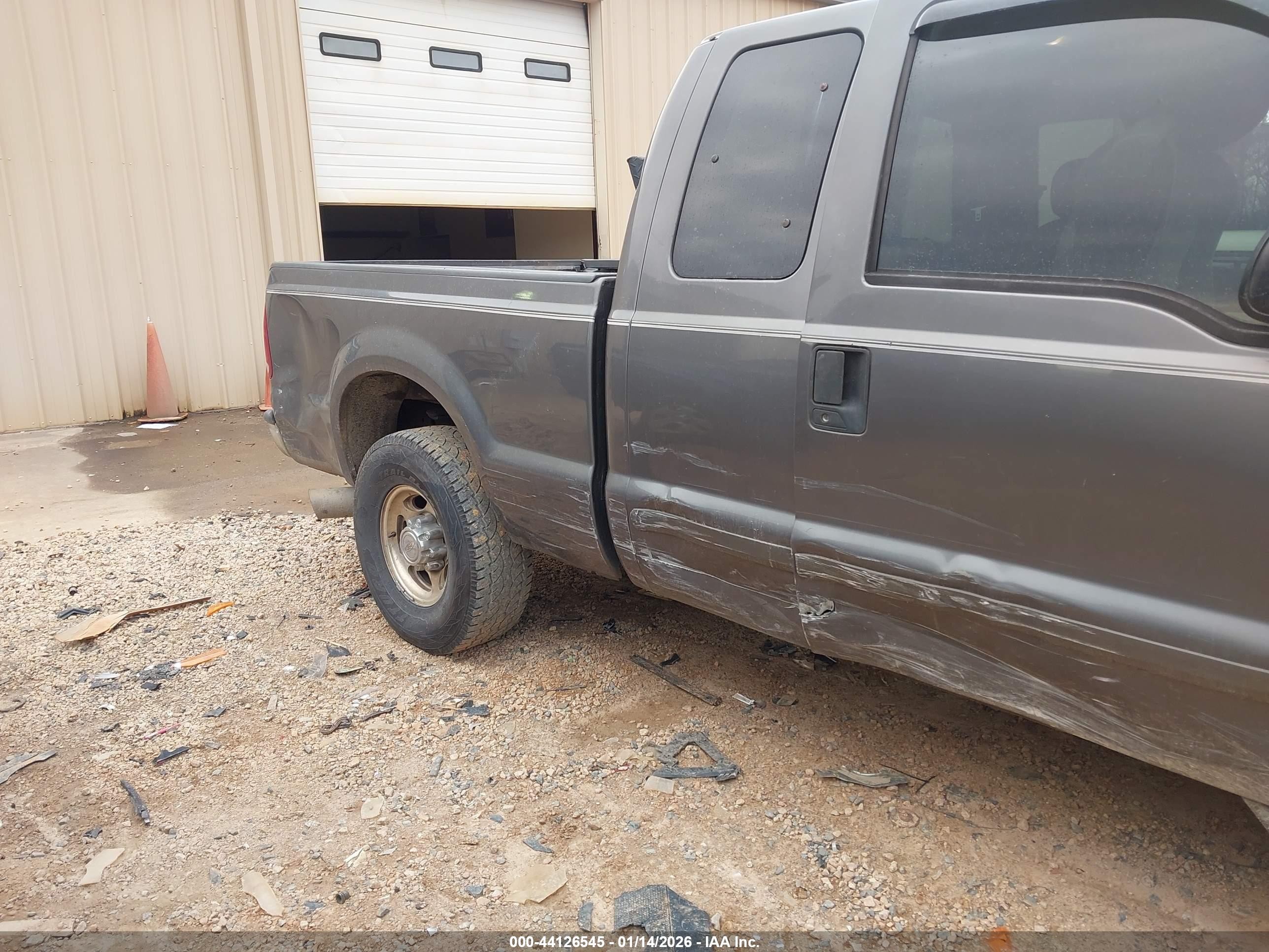 2002 Ford F-250 Lariat/xl/xlt Gray vin: 1FTNX20F02EC11156