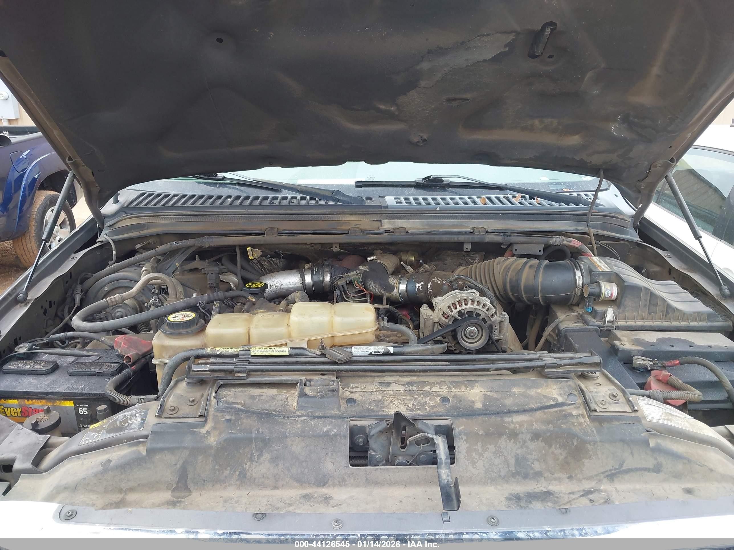2002 Ford F-250 Lariat/xl/xlt Gray vin: 1FTNX20F02EC11156
