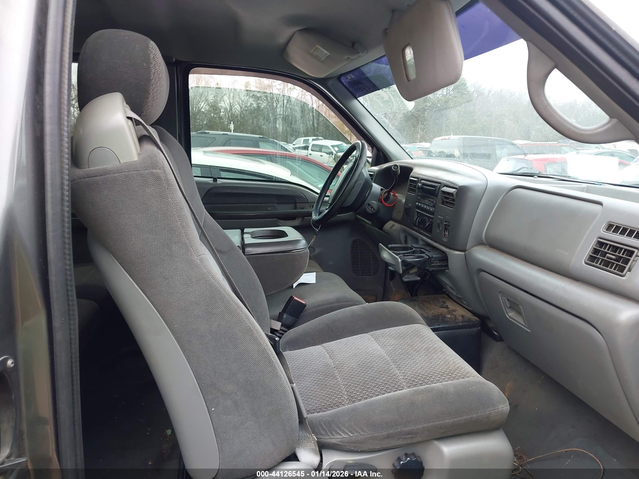2002 Ford F-250 Lariat/xl/xlt Gray vin: 1FTNX20F02EC11156
