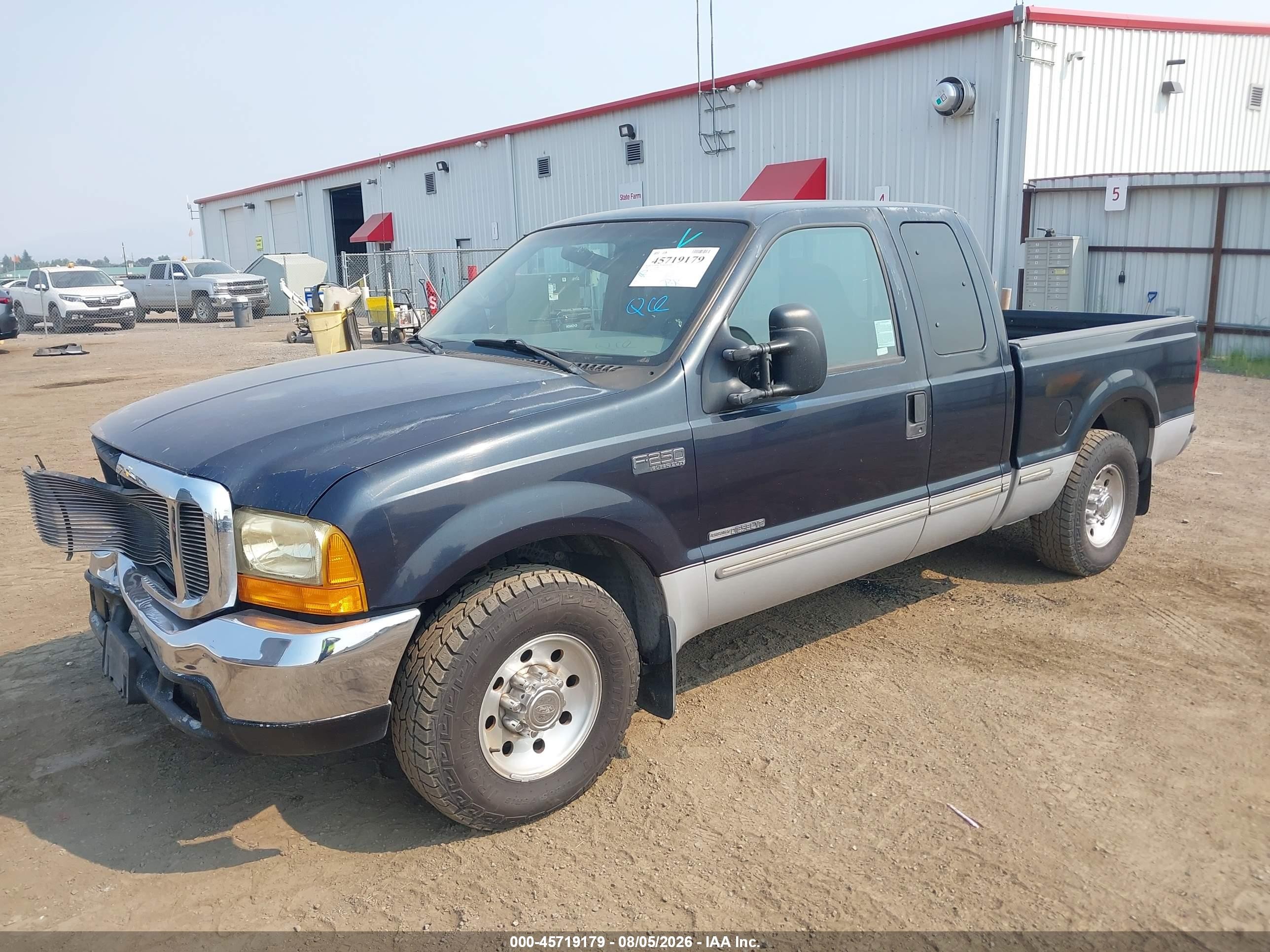 1999 Ford F-250 Lariat/xl/xlt Black vin: 1FTNX20F1XED66631