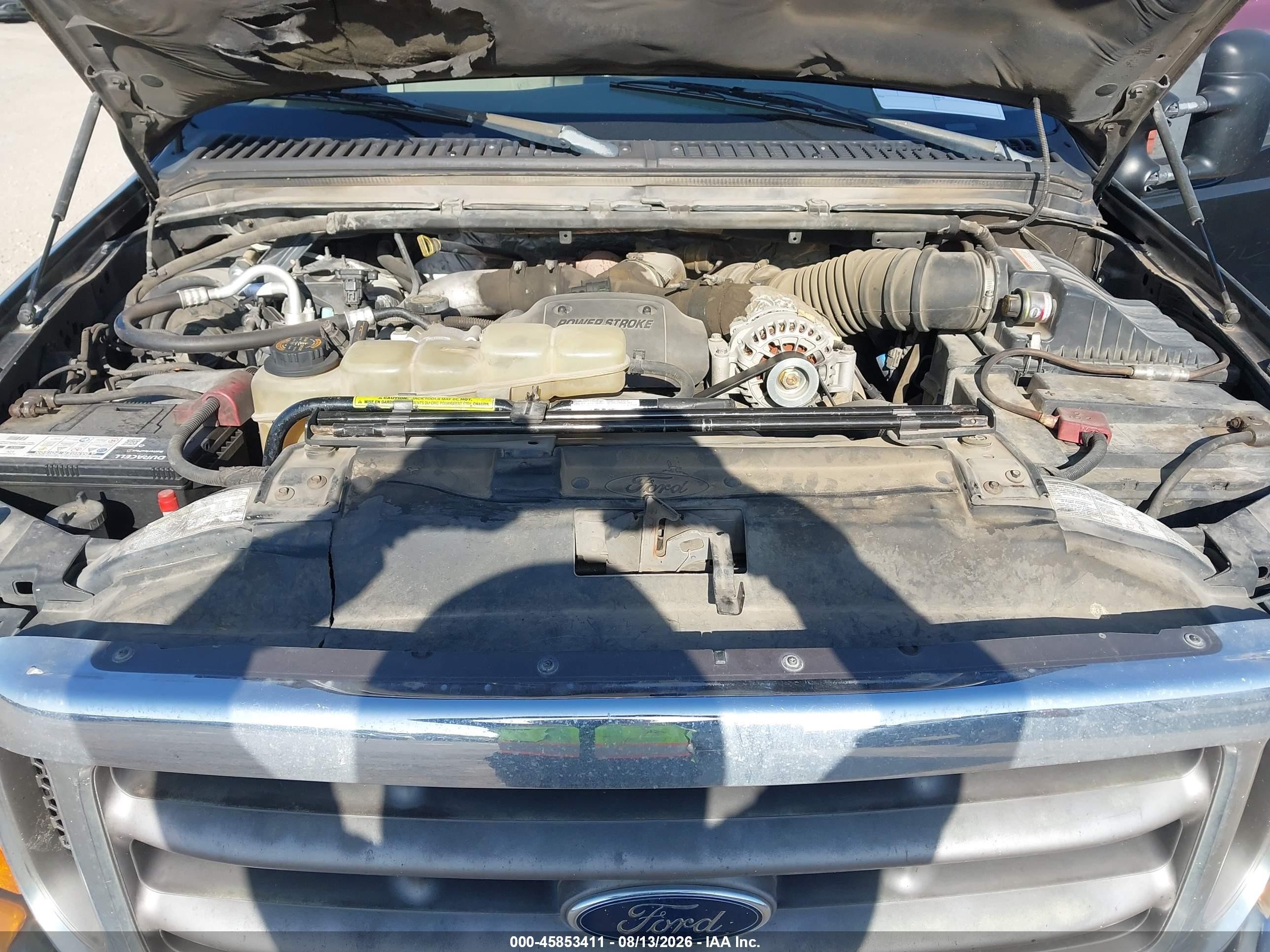 2001 Ford F-250 Lariat/xl/xlt Black vin: 1FTNX20F21EC42648