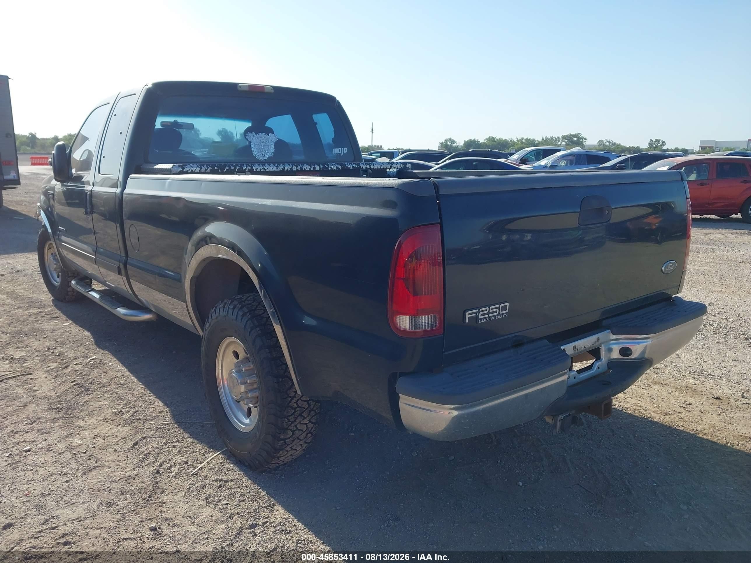 2001 Ford F-250 Lariat/xl/xlt Black vin: 1FTNX20F21EC42648