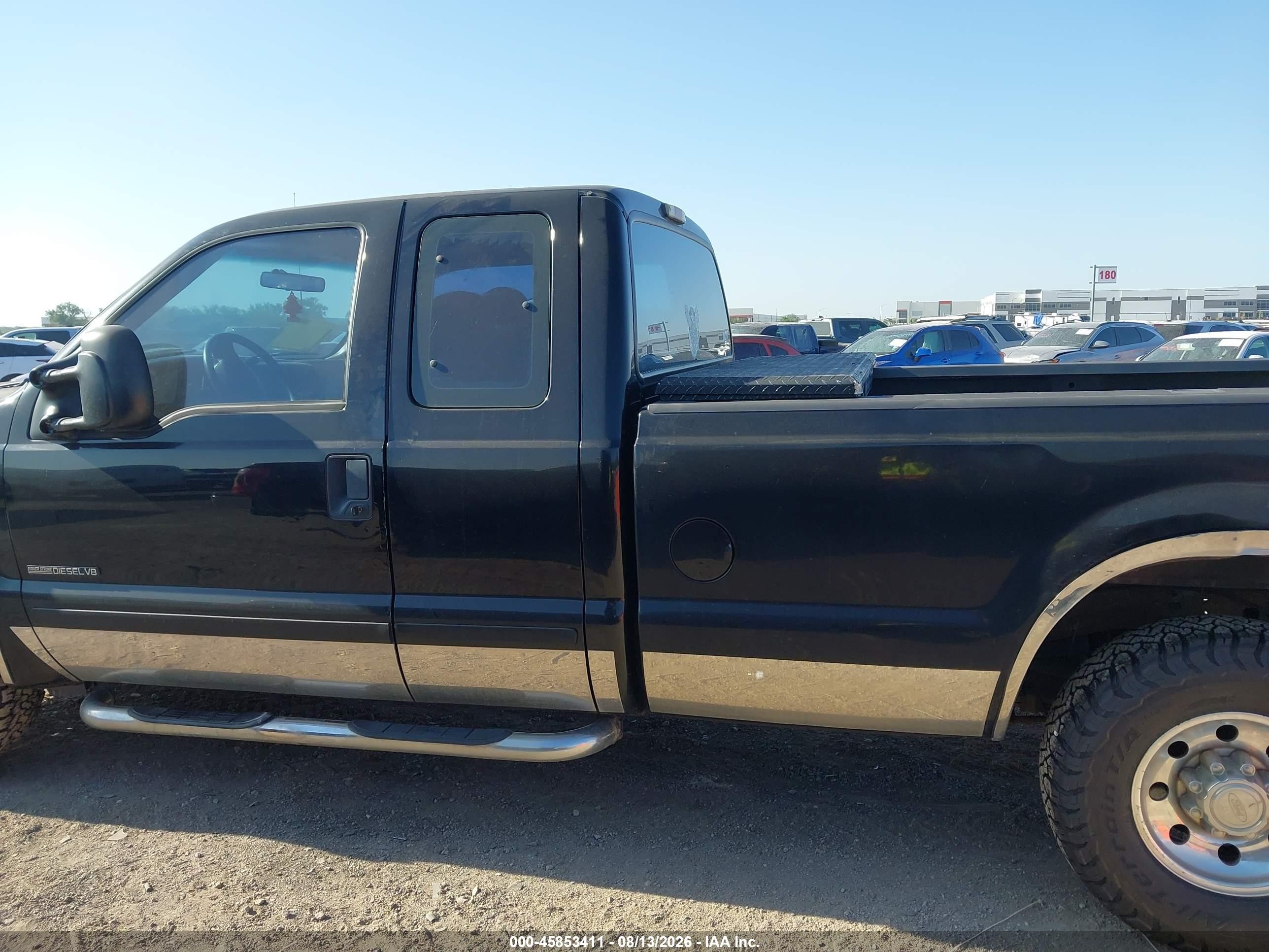 2001 Ford F-250 Lariat/xl/xlt Black vin: 1FTNX20F21EC42648