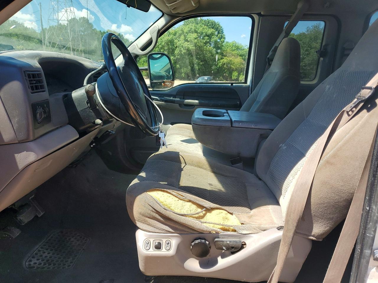 2001 Ford F250 Super Duty White vin: 1FTNX20F31EA73577