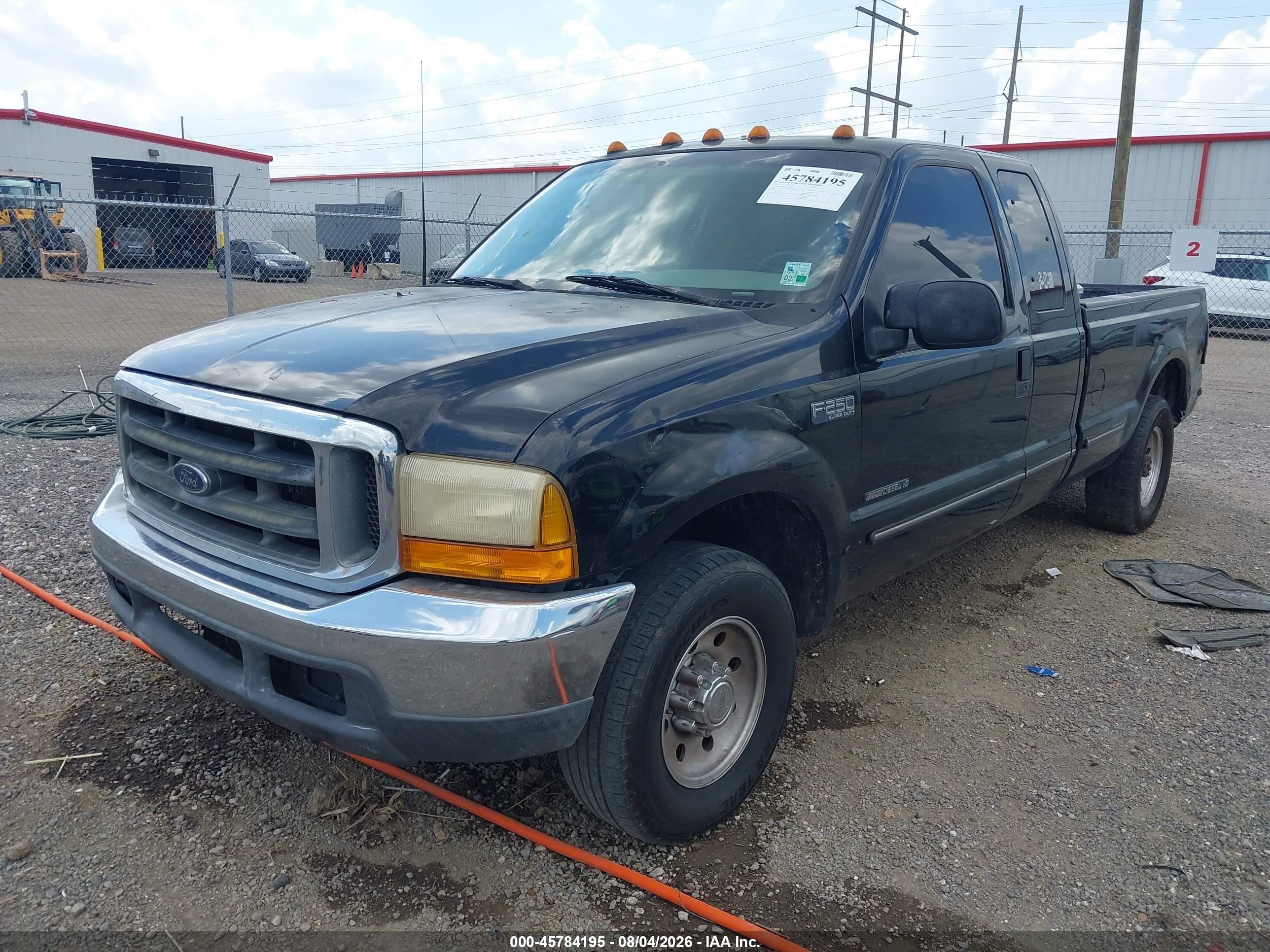 1999 Ford F-250 Lariat/xl/xlt Black vin: 1FTNX20F3XEC47950