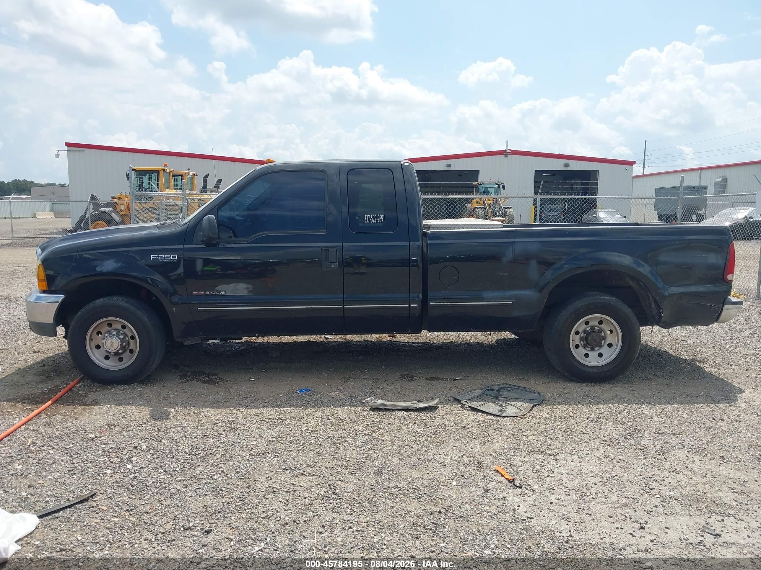 1999 Ford F-250 Lariat/xl/xlt Black vin: 1FTNX20F3XEC47950