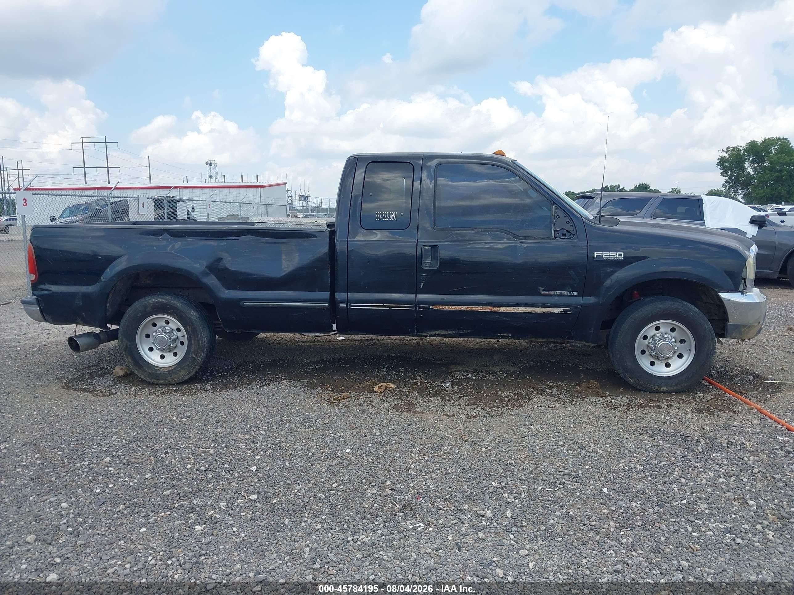 1999 Ford F-250 Lariat/xl/xlt Black vin: 1FTNX20F3XEC47950