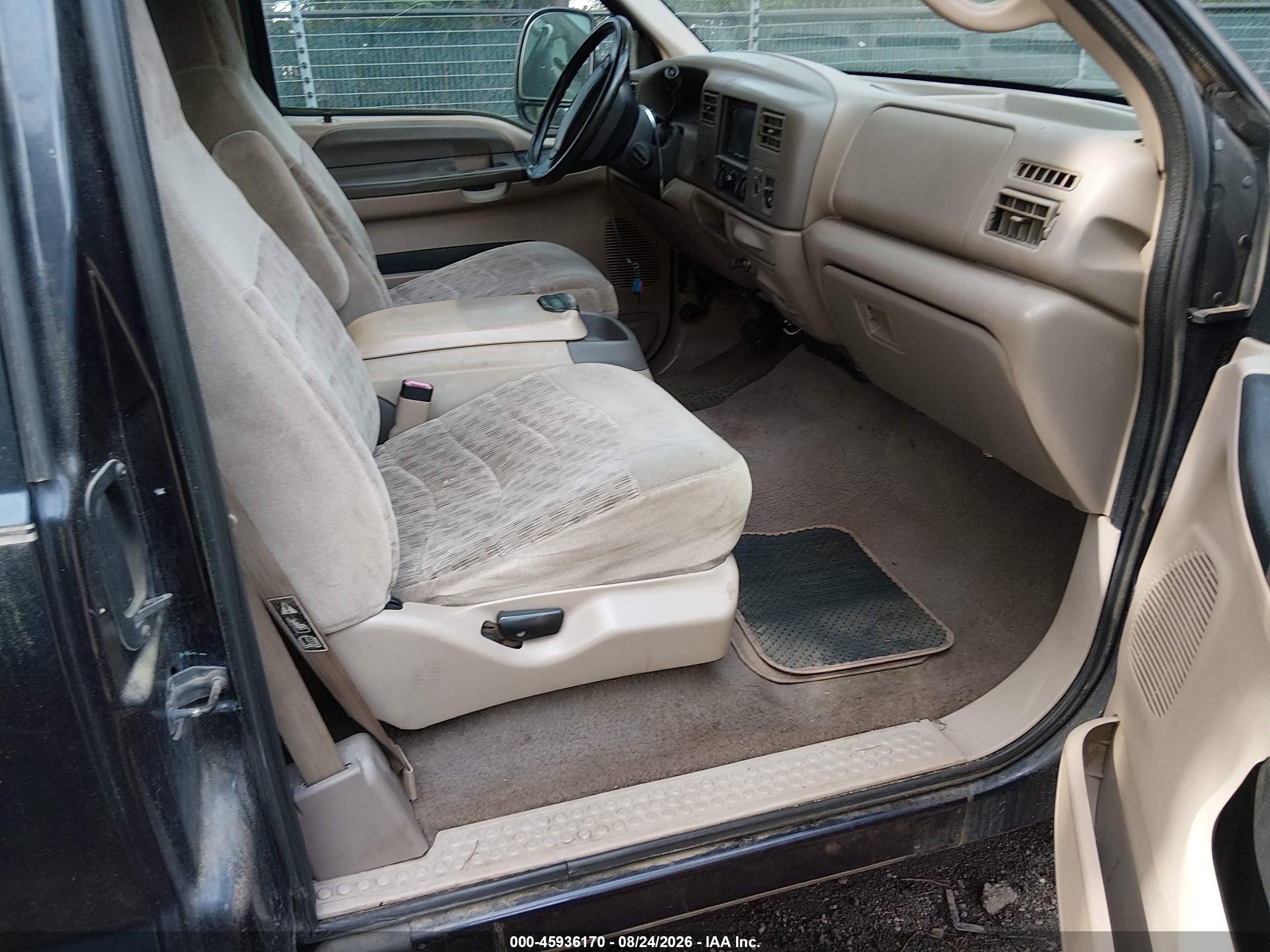 2000 Ford F-250 Lariat/xl/xlt Blue vin: 1FTNX20F3YEC62806