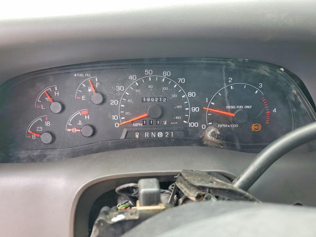 2000 Ford F250 Super Duty Blue vin: 1FTNX20F6YEC35728