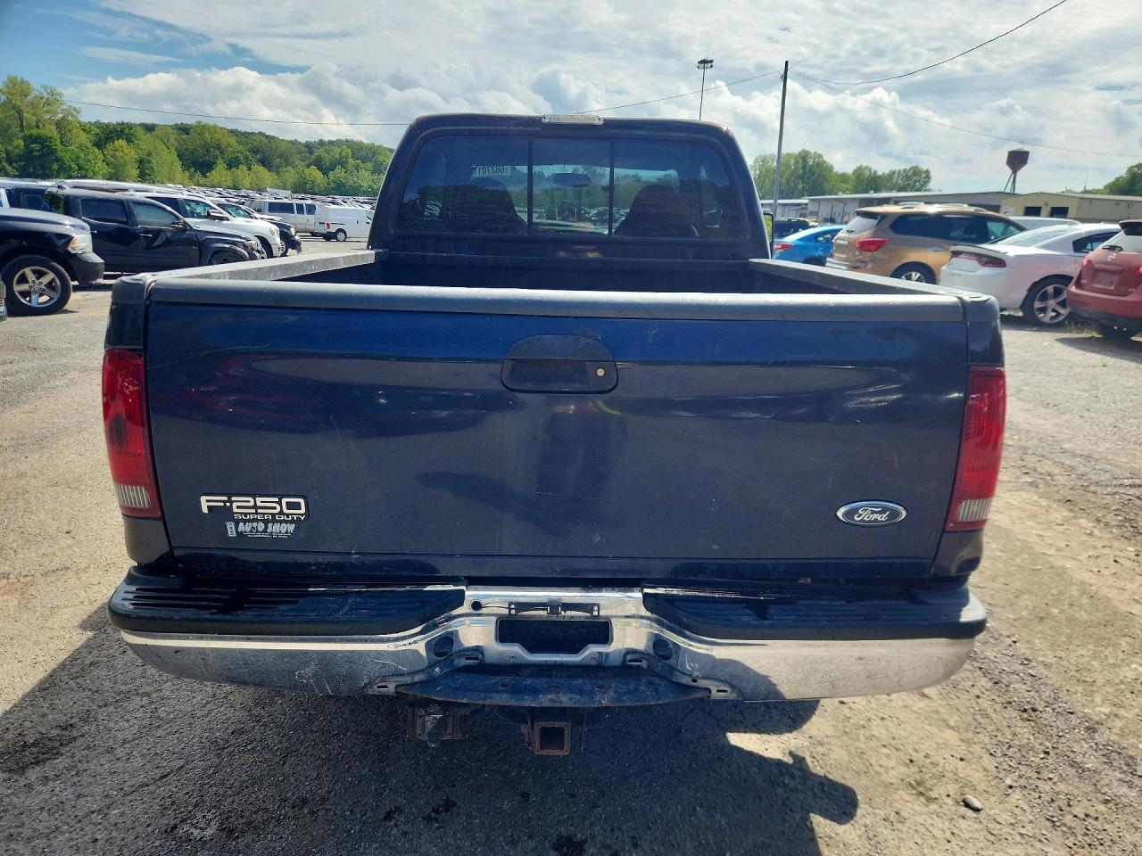 2000 Ford F250 Super Duty Blue vin: 1FTNX20F6YEC35728