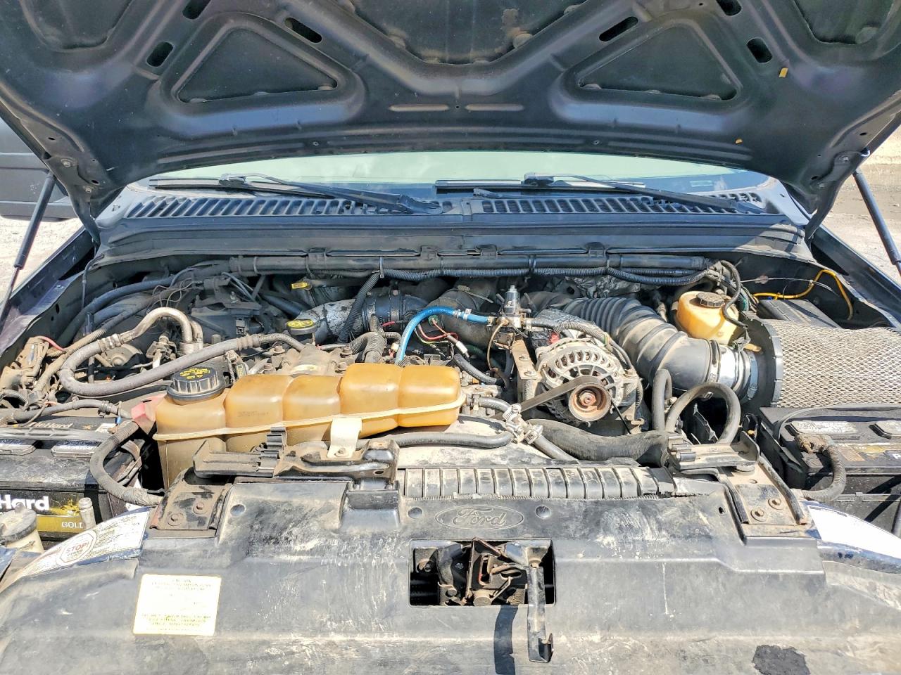 2000 Ford F250 Super Duty Blue vin: 1FTNX20F6YEC35728